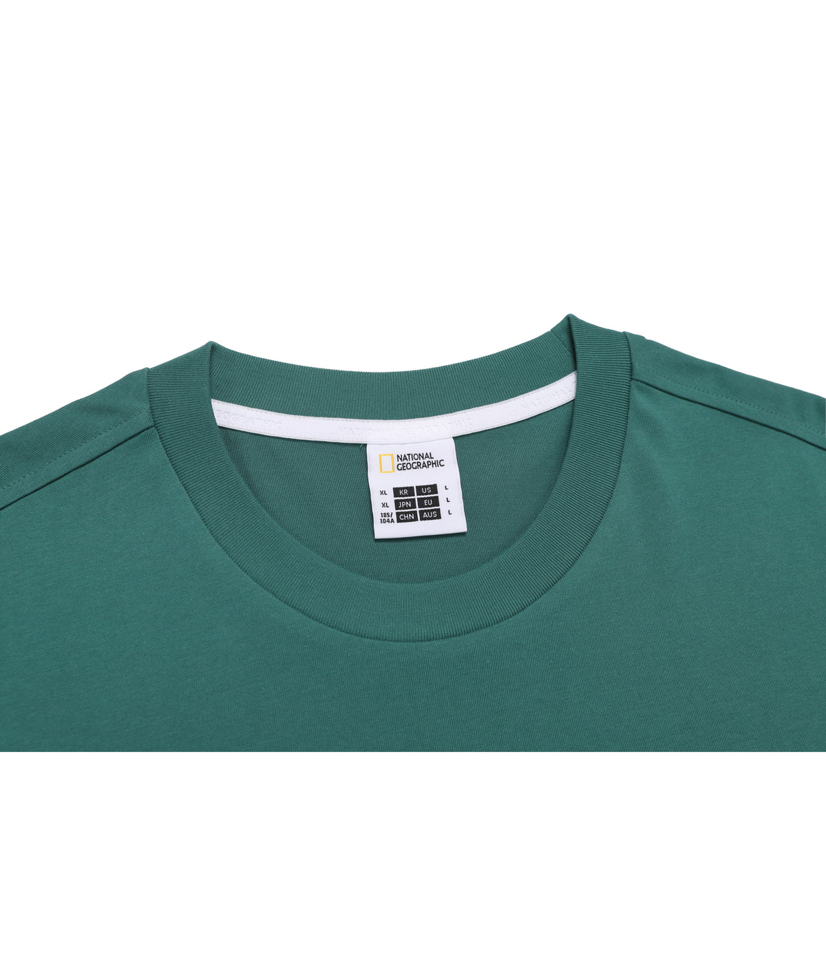 Unisex Animal Graphic Semi-Overfit Short Sleeve T-Shirt<br>POSY GREEN