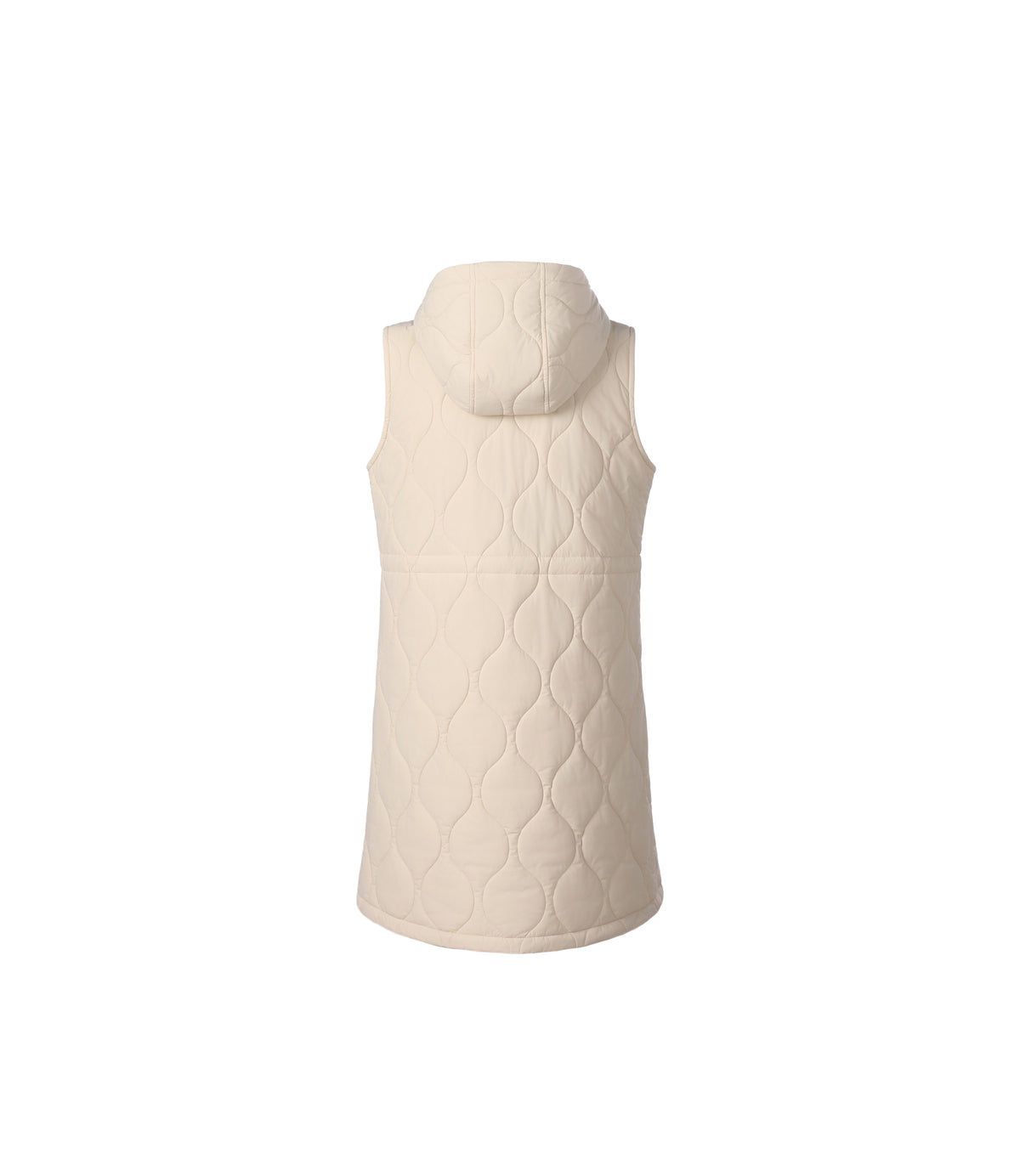 Women's ELK Padded Vest Dress<br>SILVER BIRCH