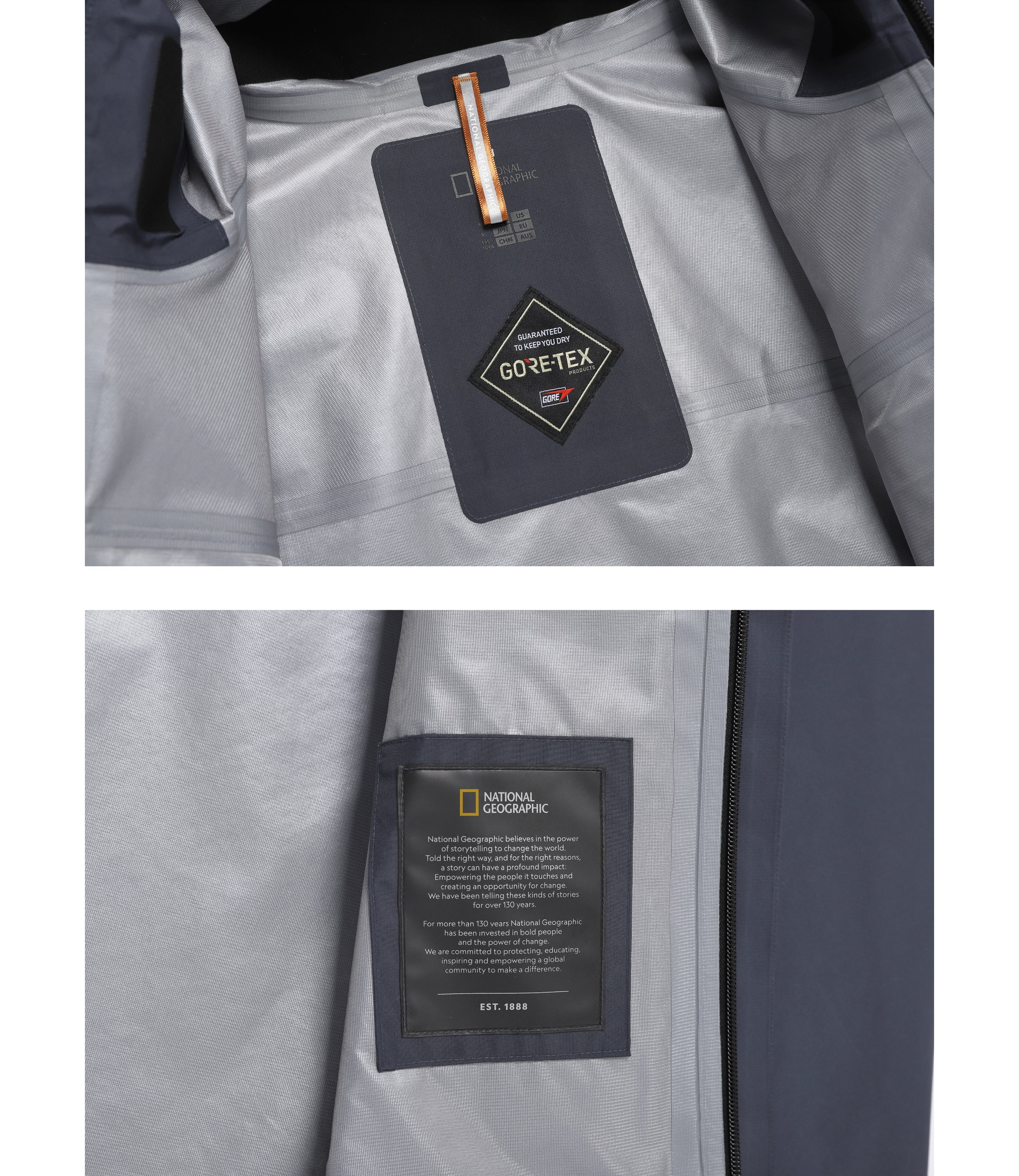 Men's ATLAS Gore-Tex Labs 3-Layer Waterproof Jacket<br>URBAN GREY