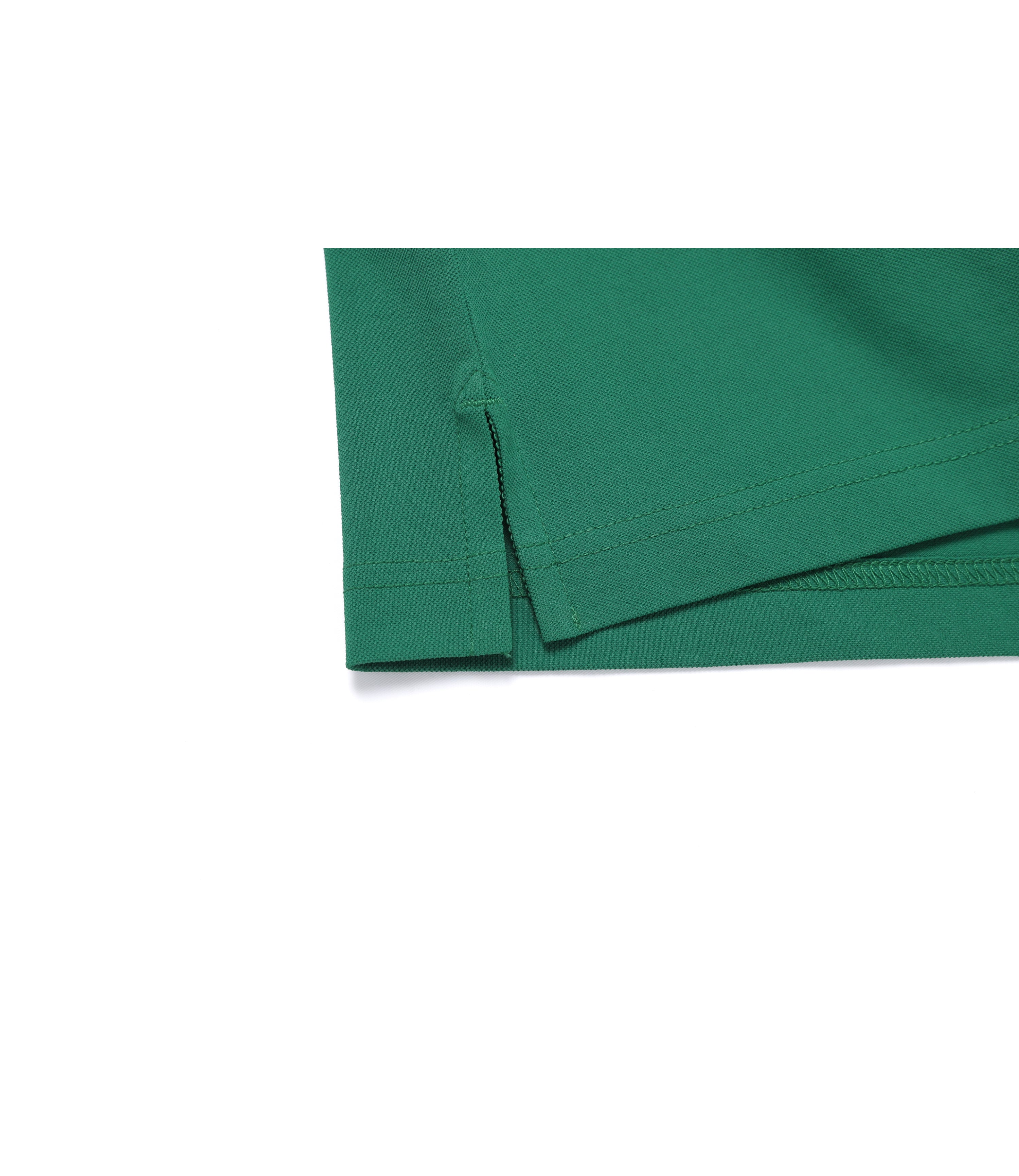 Unisex Caridi Pique Short Sleeve Collar Tee<br>GREEN HILLS