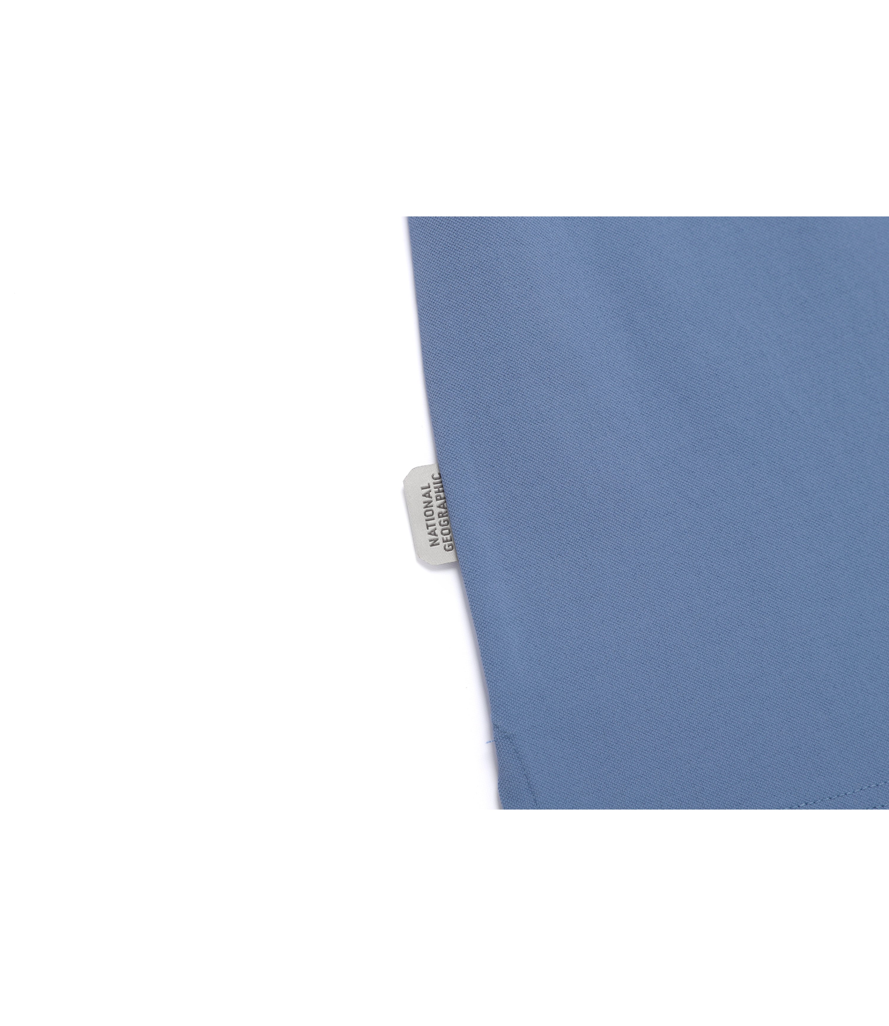 Unisex Caridi Pique Short Sleeve Collar Tee<br>MIDDLE BLUE