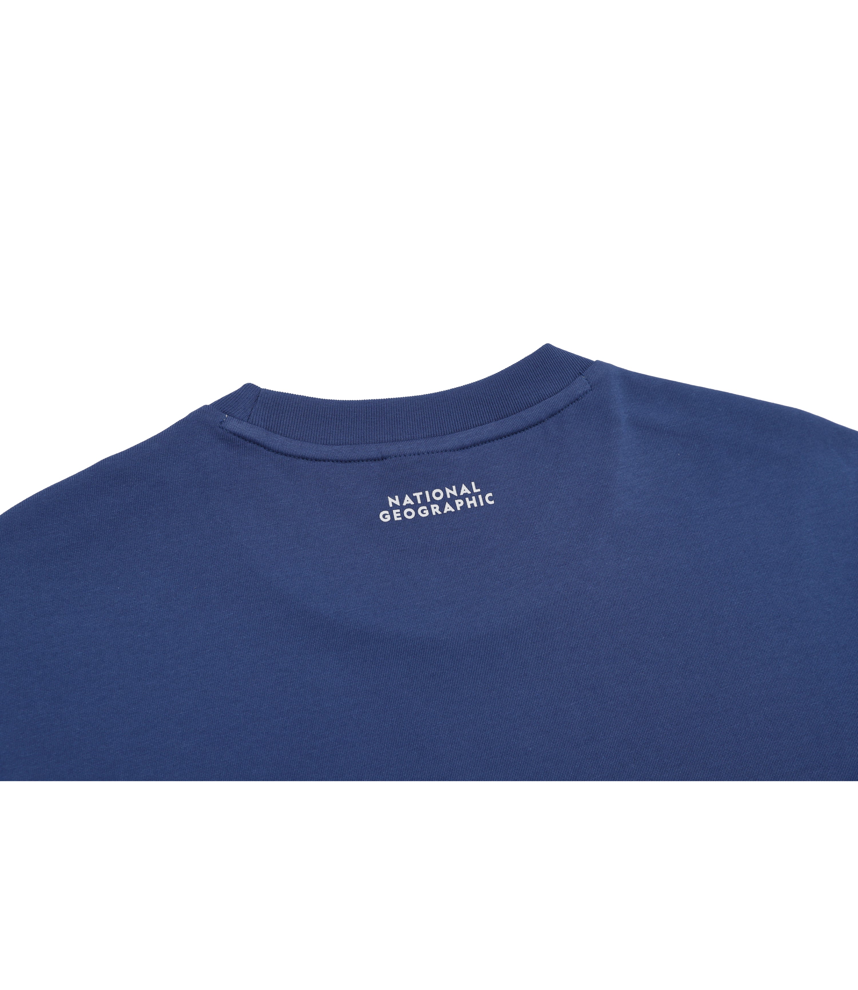 Unisex AVIS Aerosilver Big Graphic Semi-Overfit Short Sleeve Tee<br>DARK BLUE