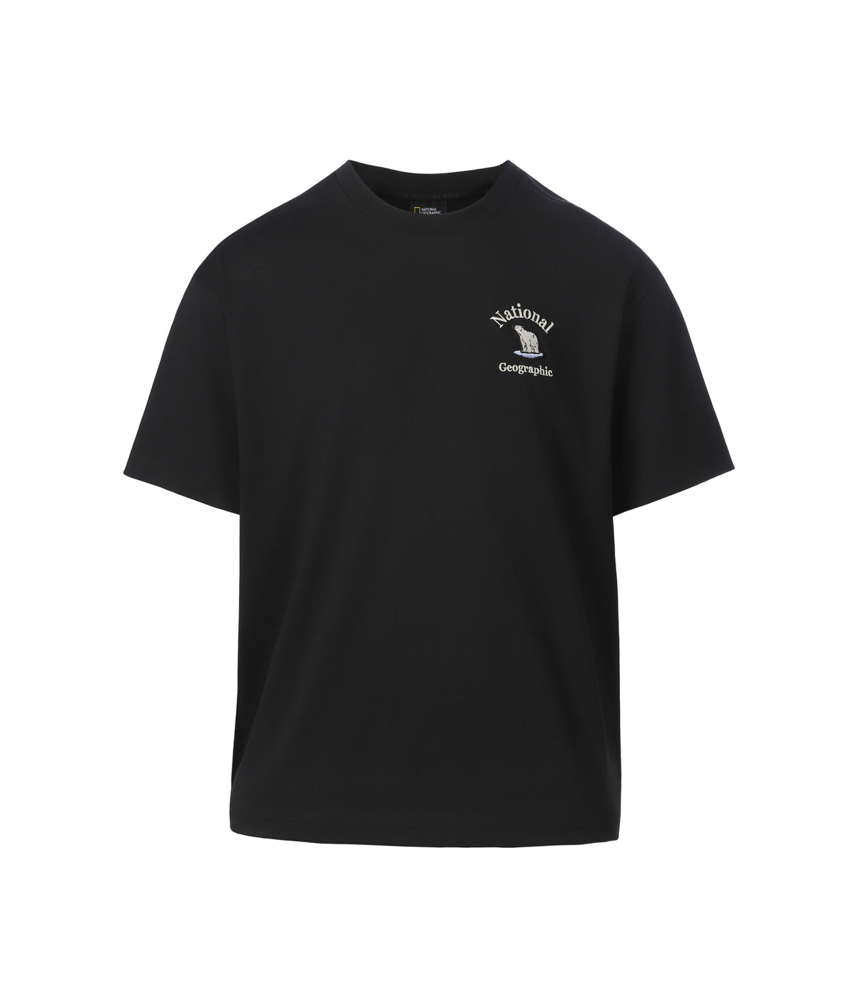 Unisex Animal Graphic Semi-Overfit Short Sleeve T-Shirt<br>BLACK