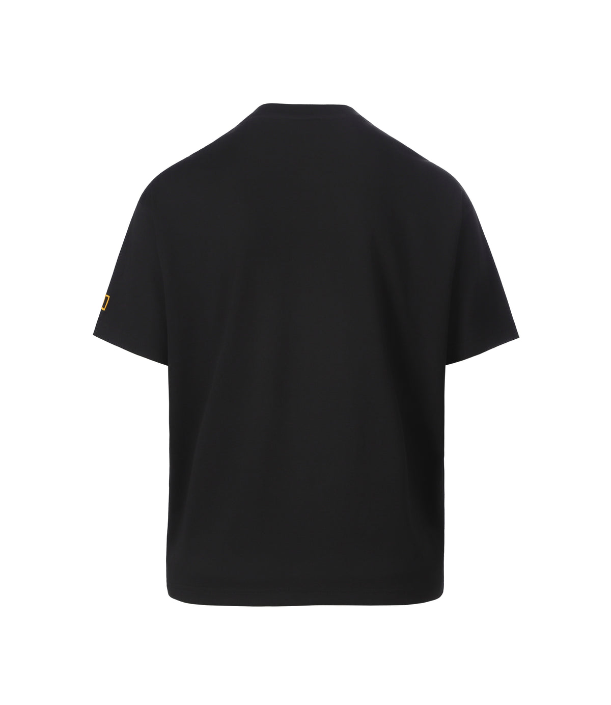 Unisex Animal Graphic Semi-Overfit Short Sleeve T-Shirt<br>BLACK