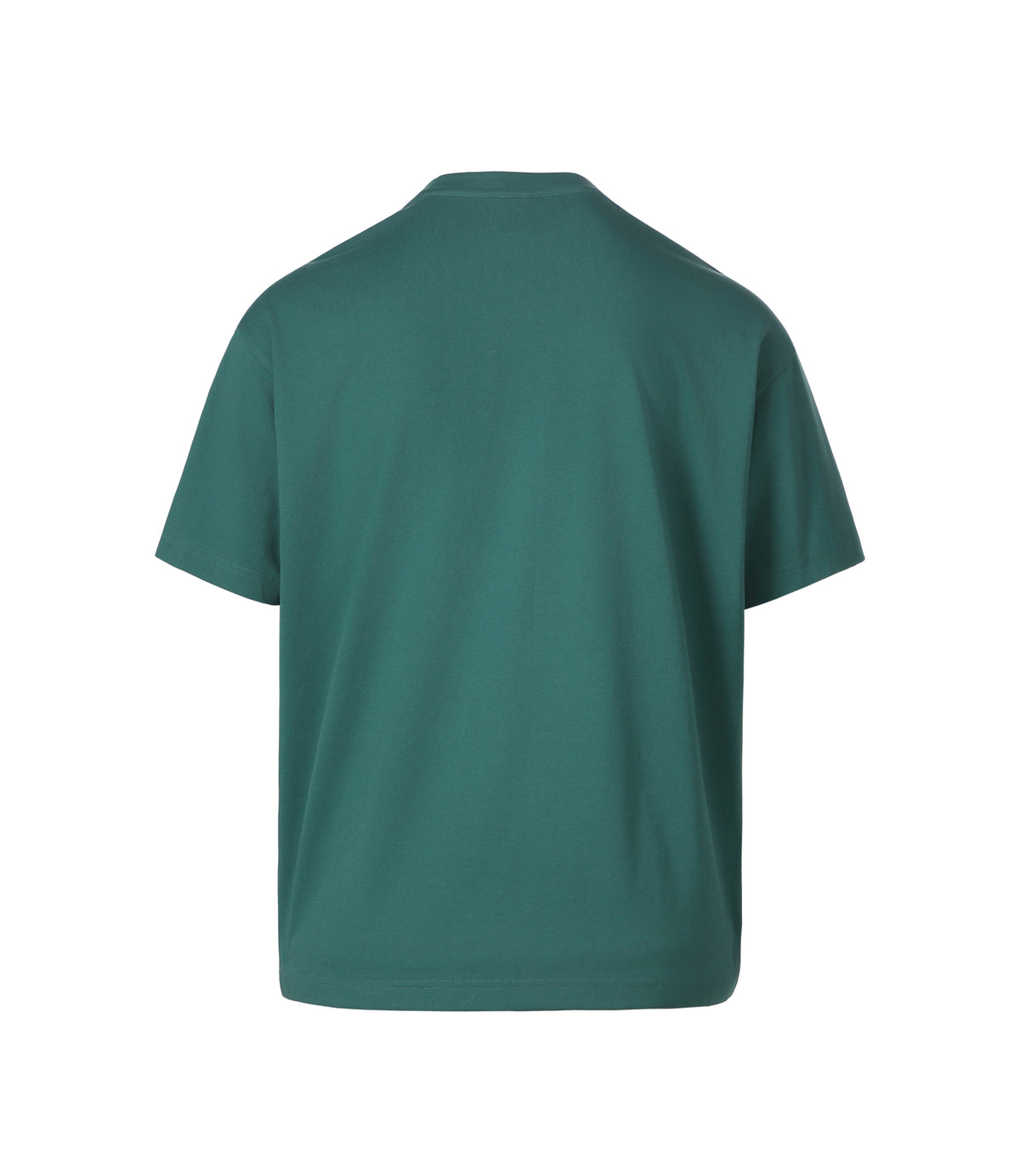 Unisex Animal Graphic Semi-Overfit Short Sleeve T-Shirt<br>POSY GREEN
