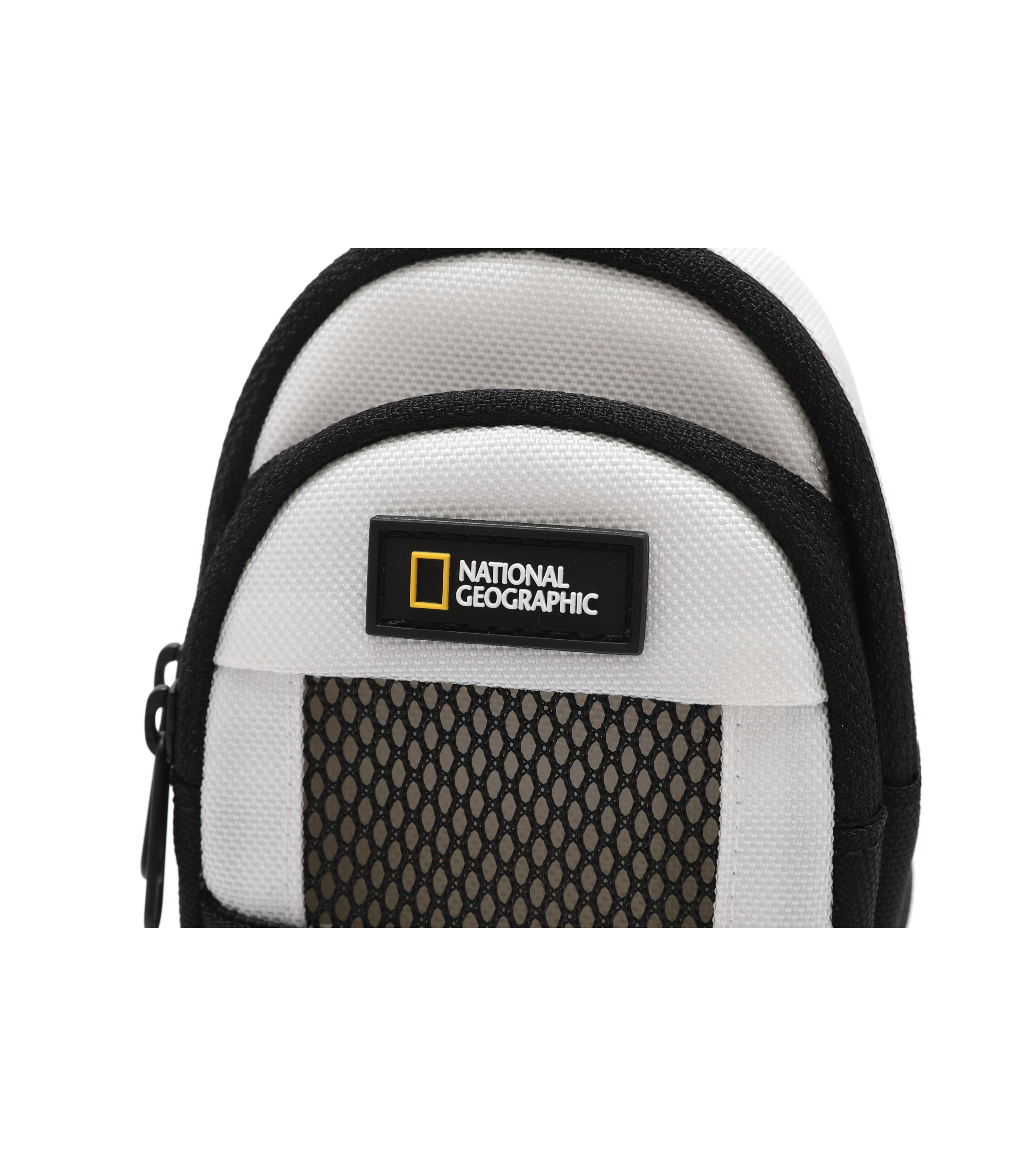 Mesh Backpack Pouch<br>WHITE
