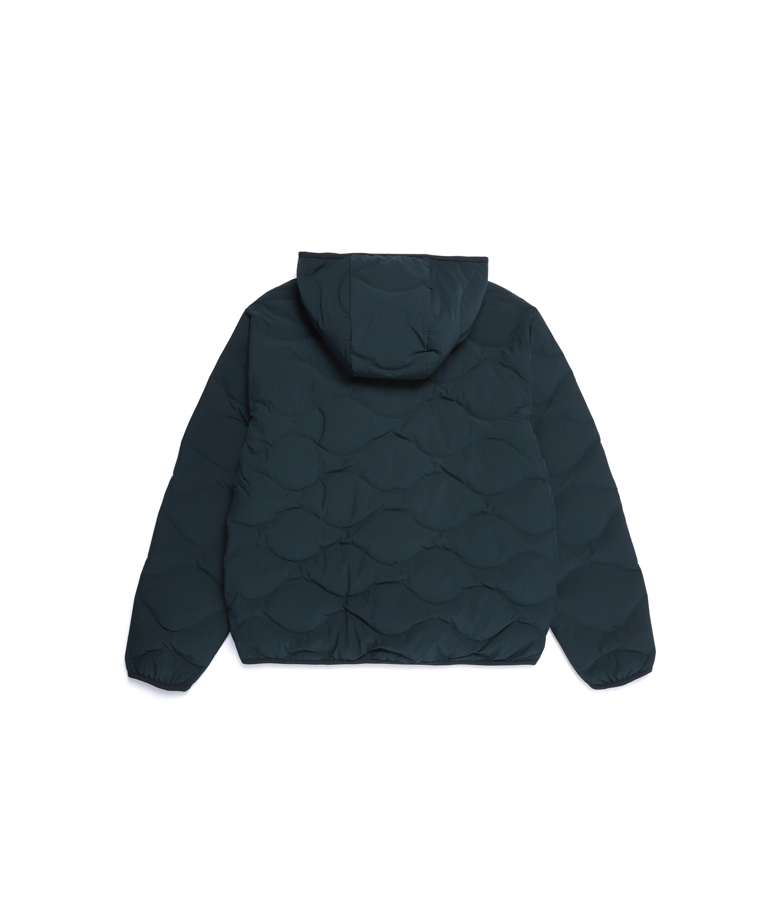 Unisex PO'O-ULI Hoodie Tube Duck Down Jumper<br>D/GREEN