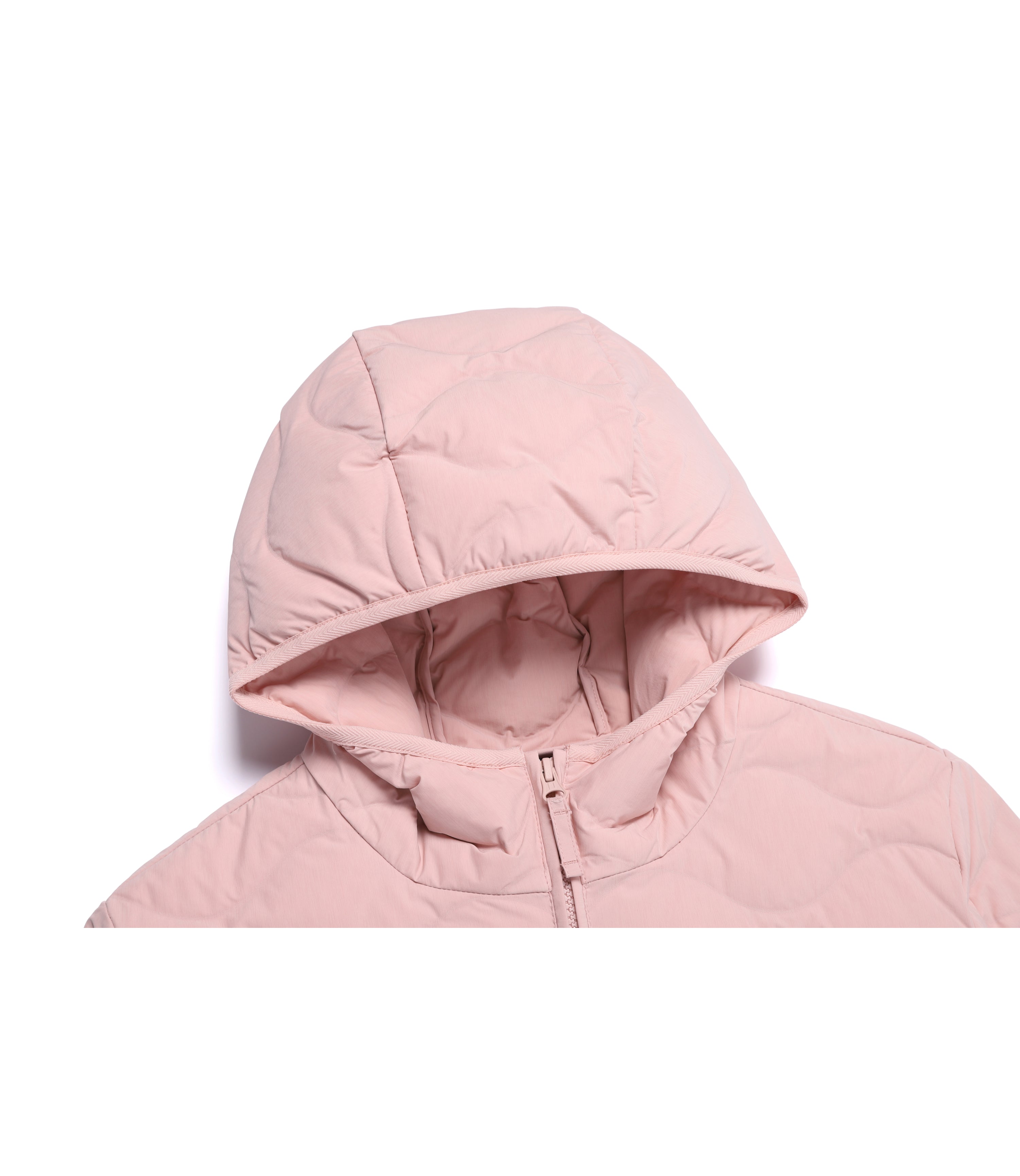 Women's PO'O-ULI Hoodie Tube Duck Down Jumper<br>PINK