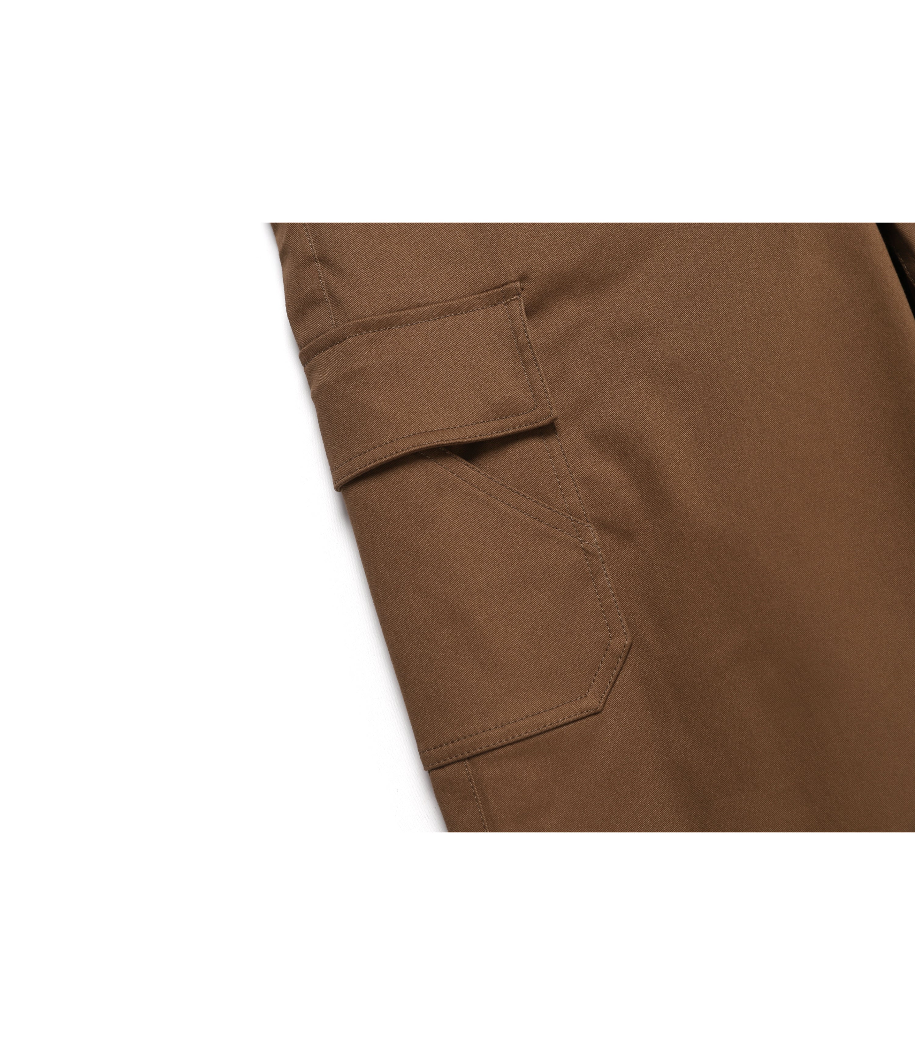 Women's Cargo Wide Pants<br>TAN