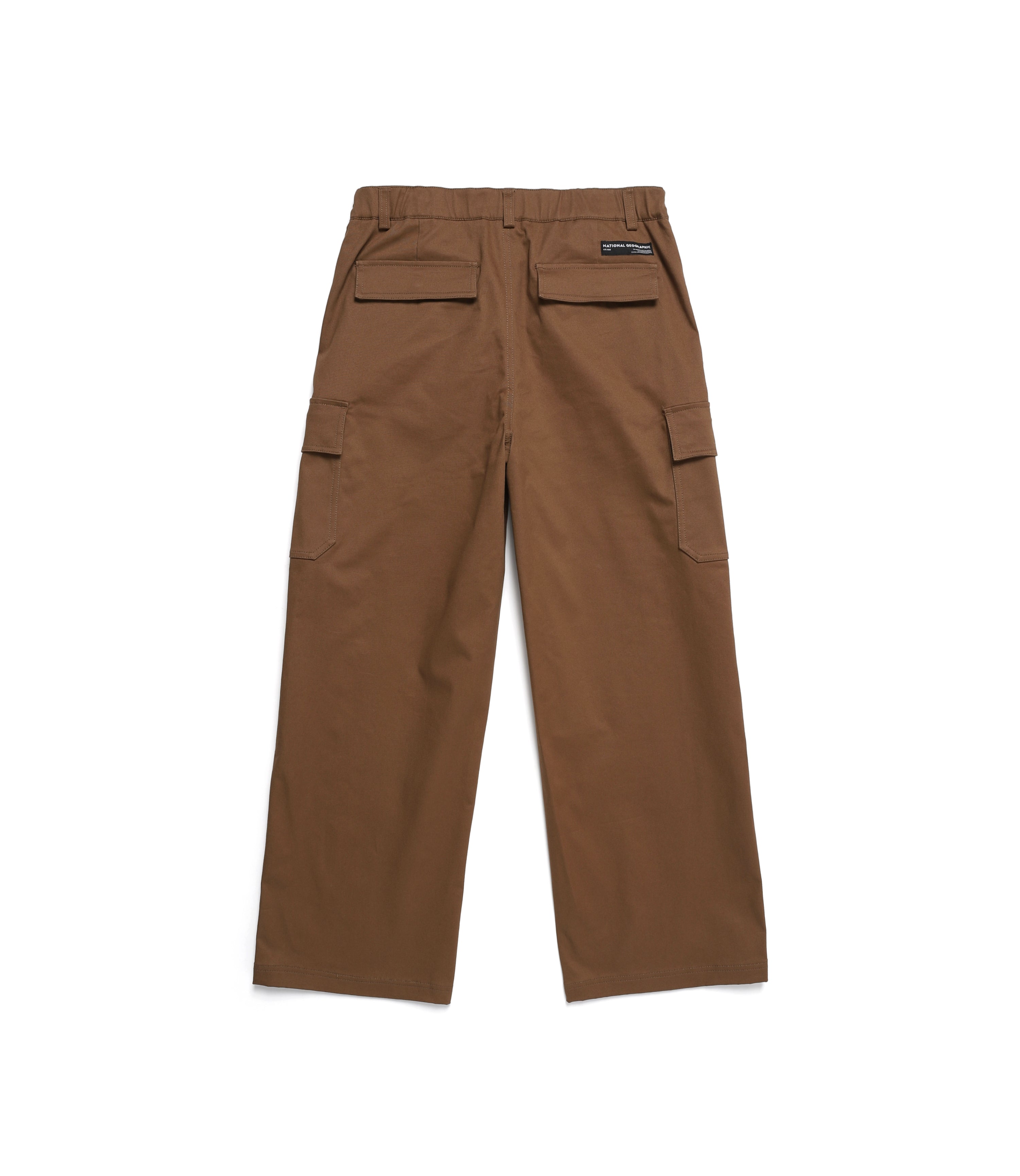 Women's Cargo Wide Pants<br>TAN