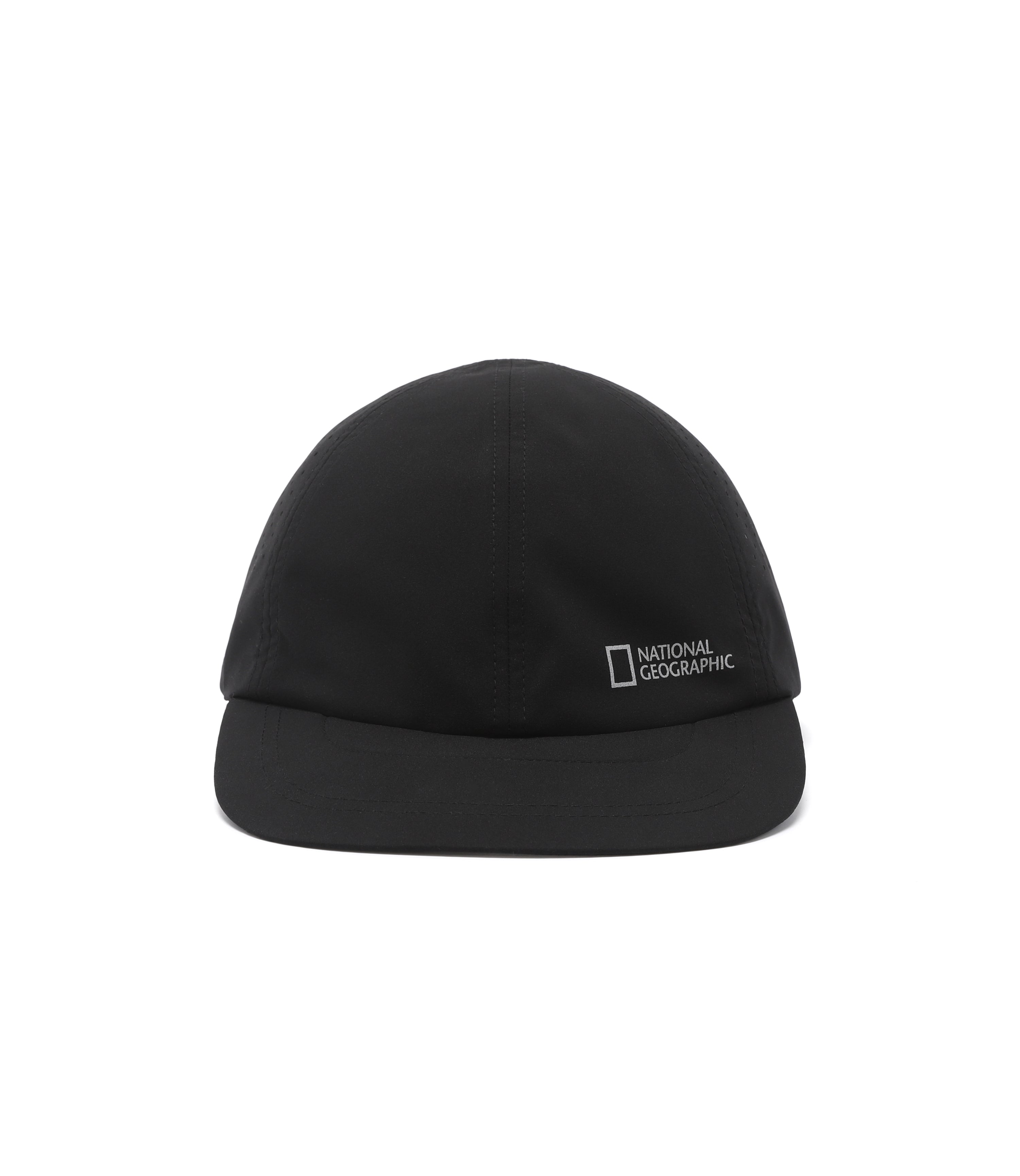 Perforated Stretch Cap<br>BLACK