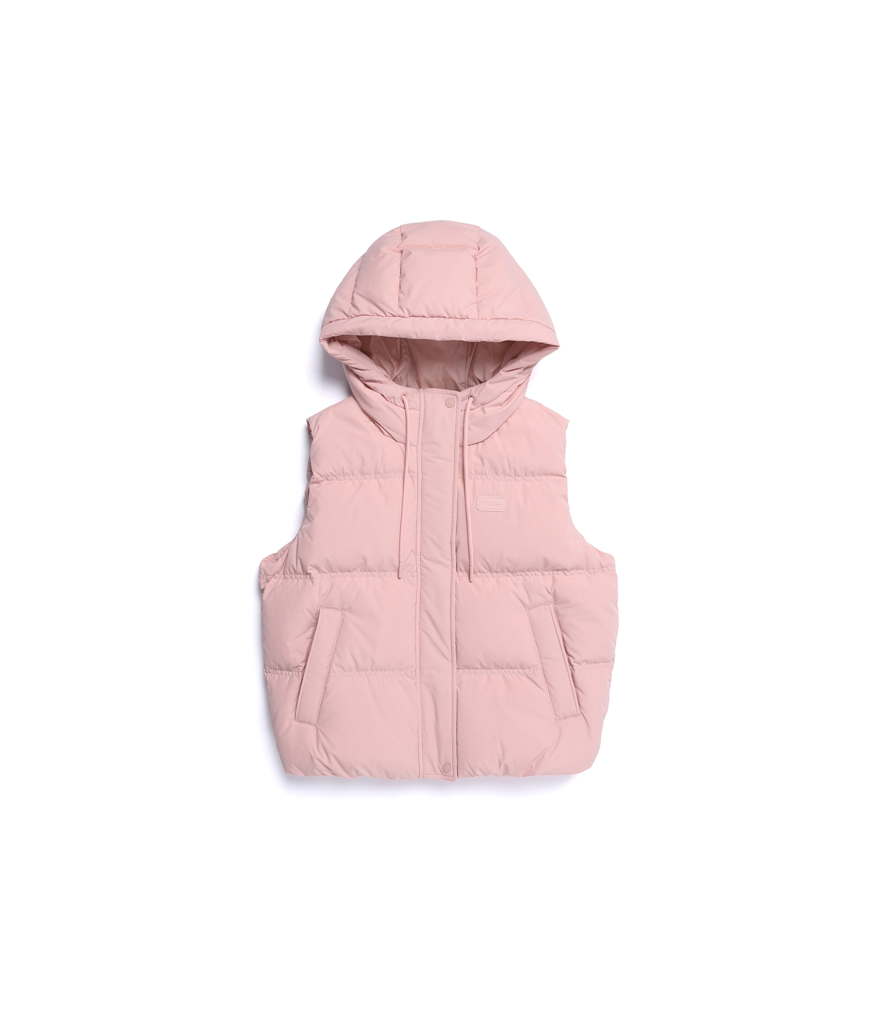Women's CRASSA Hooded Duck Down Vest<br>PINK