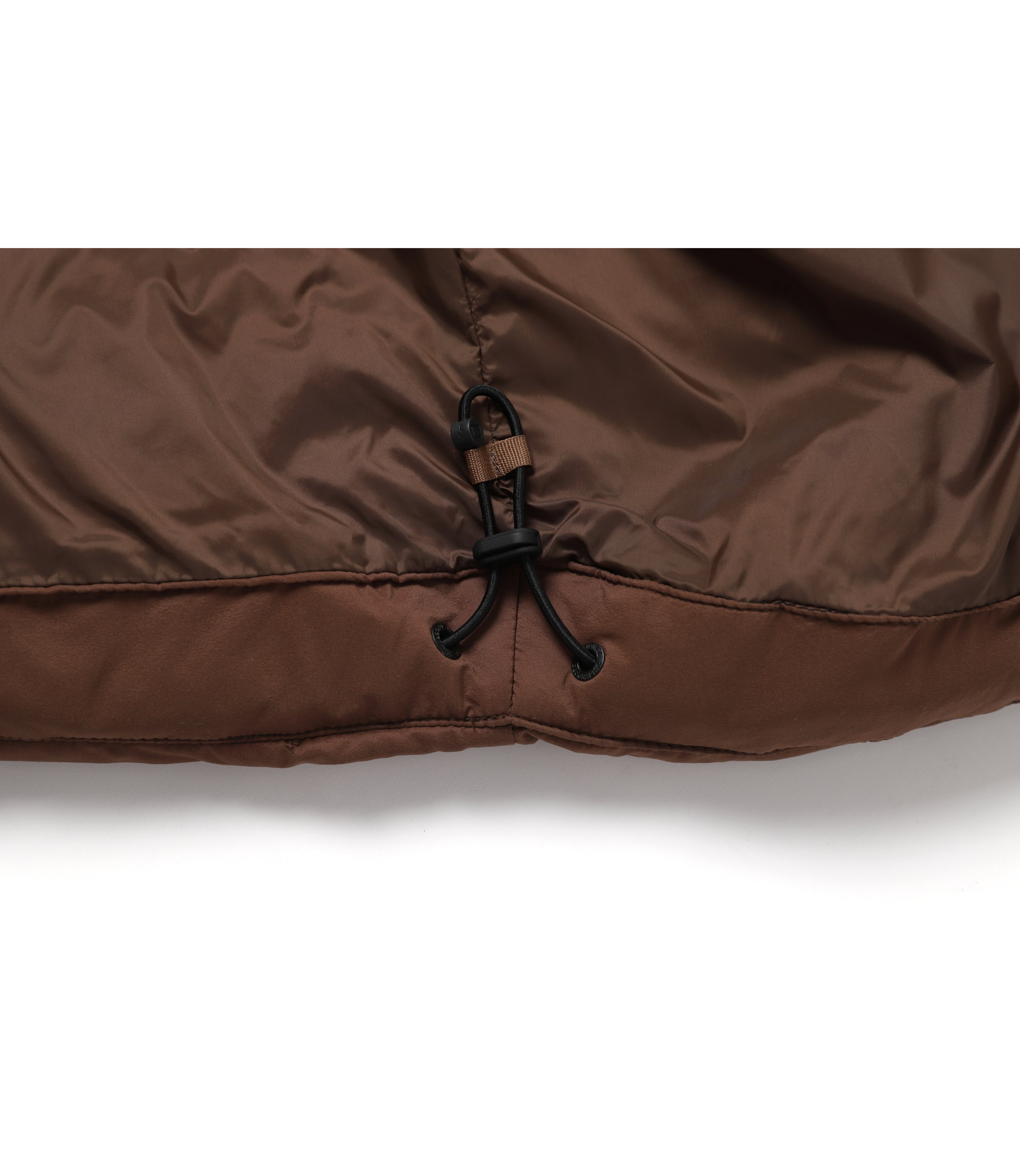 Women's GOLDEN MOLE Cropped Hooded Goose Down Jacket<br>BRICK