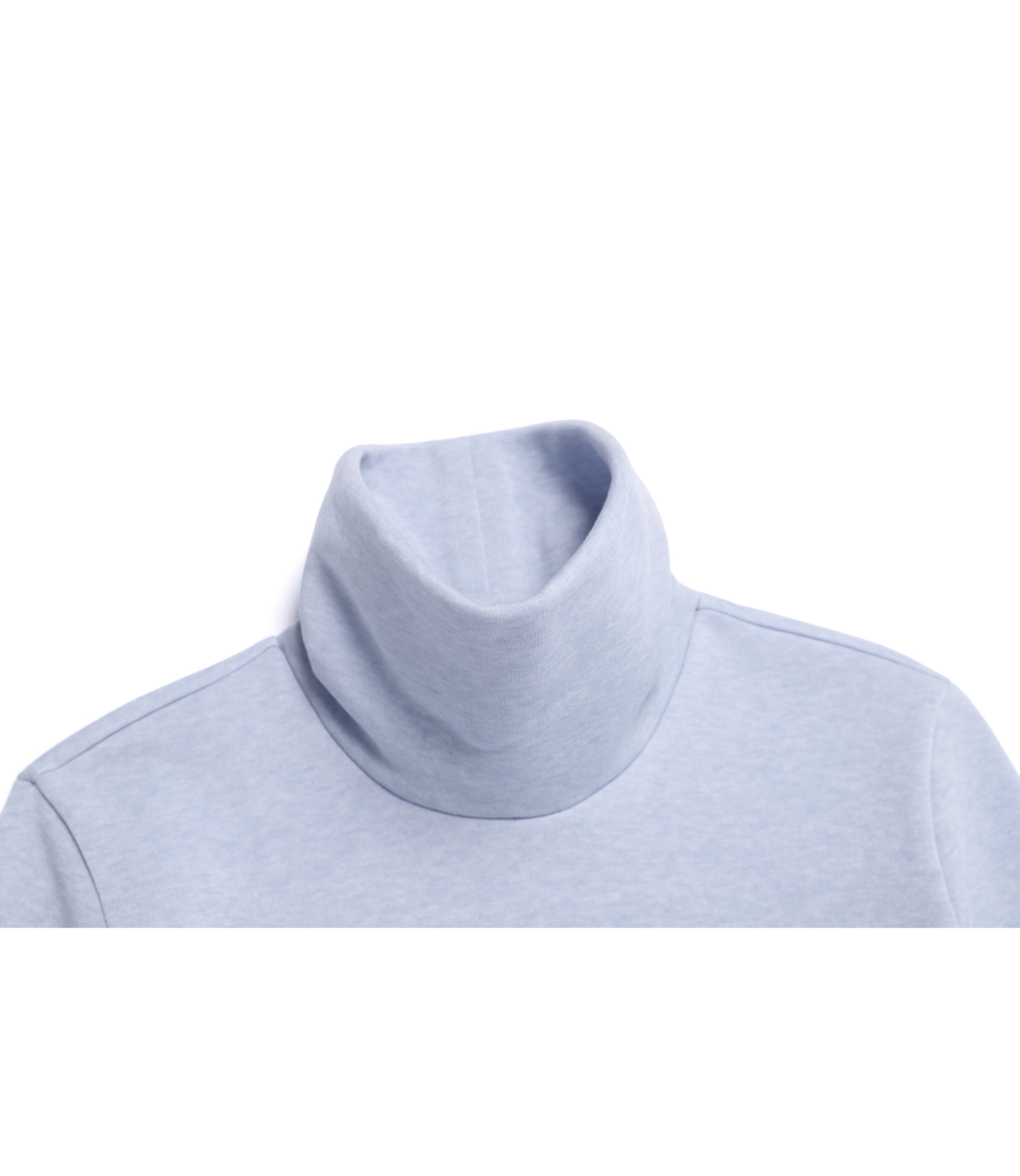 Women's Fleece-Lined Long Sleeve Tee<br>L/BLUE