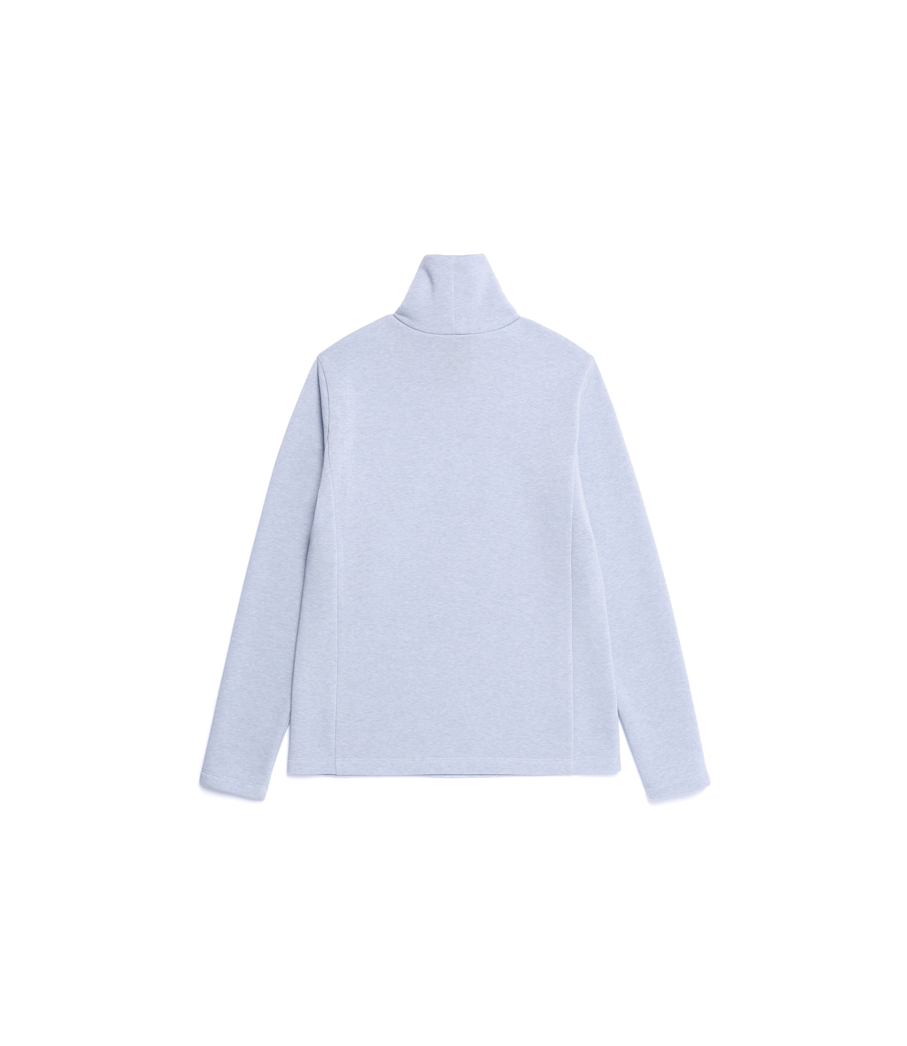 Women's Fleece-Lined Long Sleeve Tee<br>L/BLUE