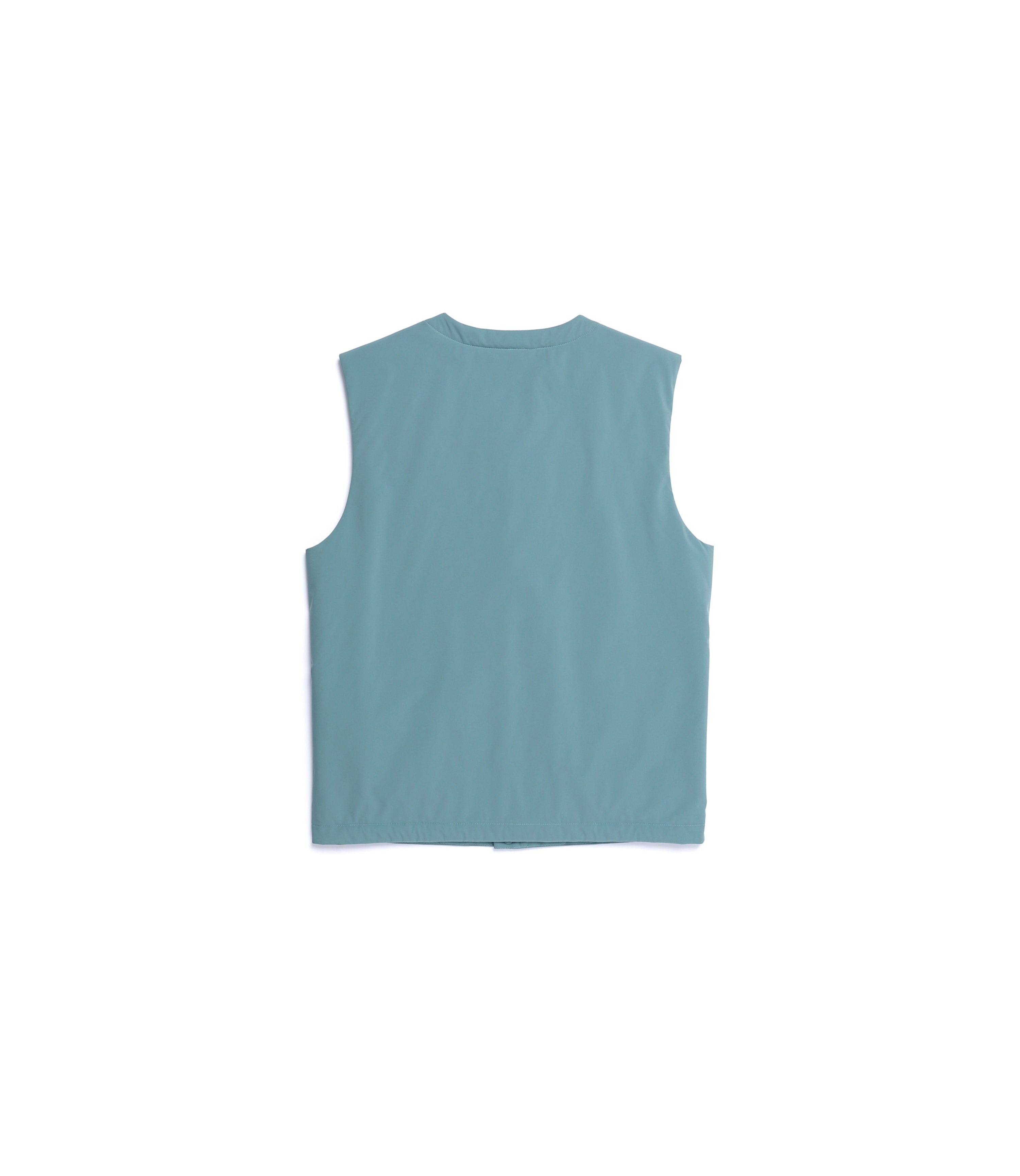 Unisex RHEA Ultra-Lightweight Padded Vest<br>LIGHT TEAL GREEN