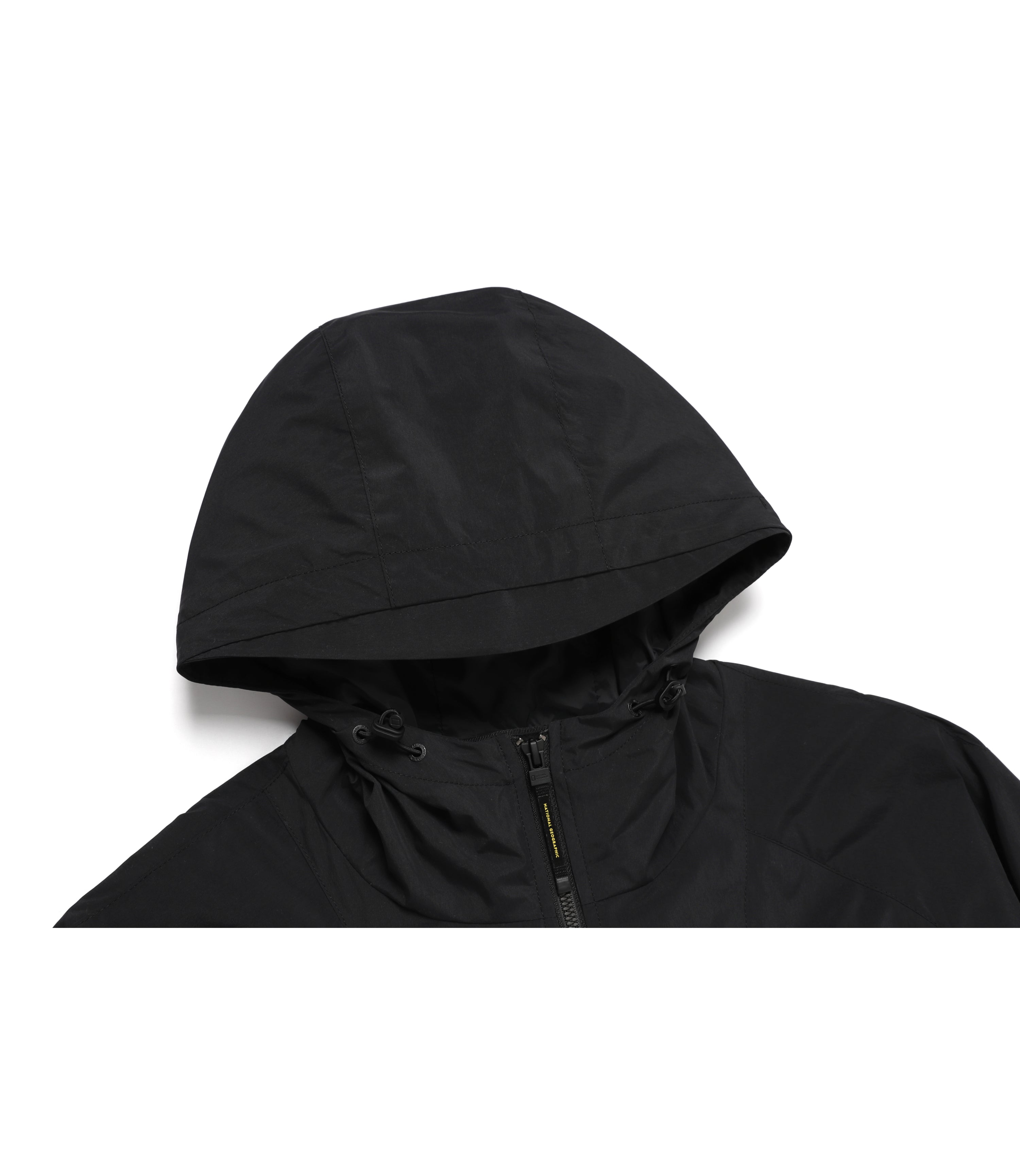 [NRN] Men's Out-Pocket Hooded Utility Jacket<br>CARBON BLACK