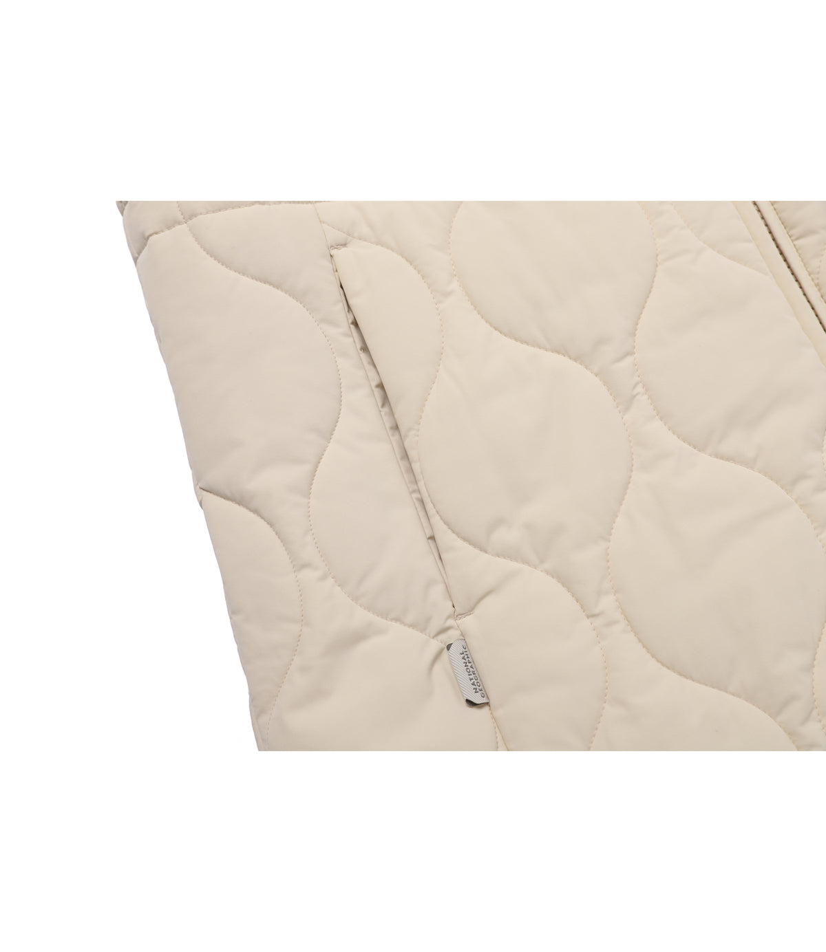 Women's ELK Padded Vest Dress<br>SILVER BIRCH