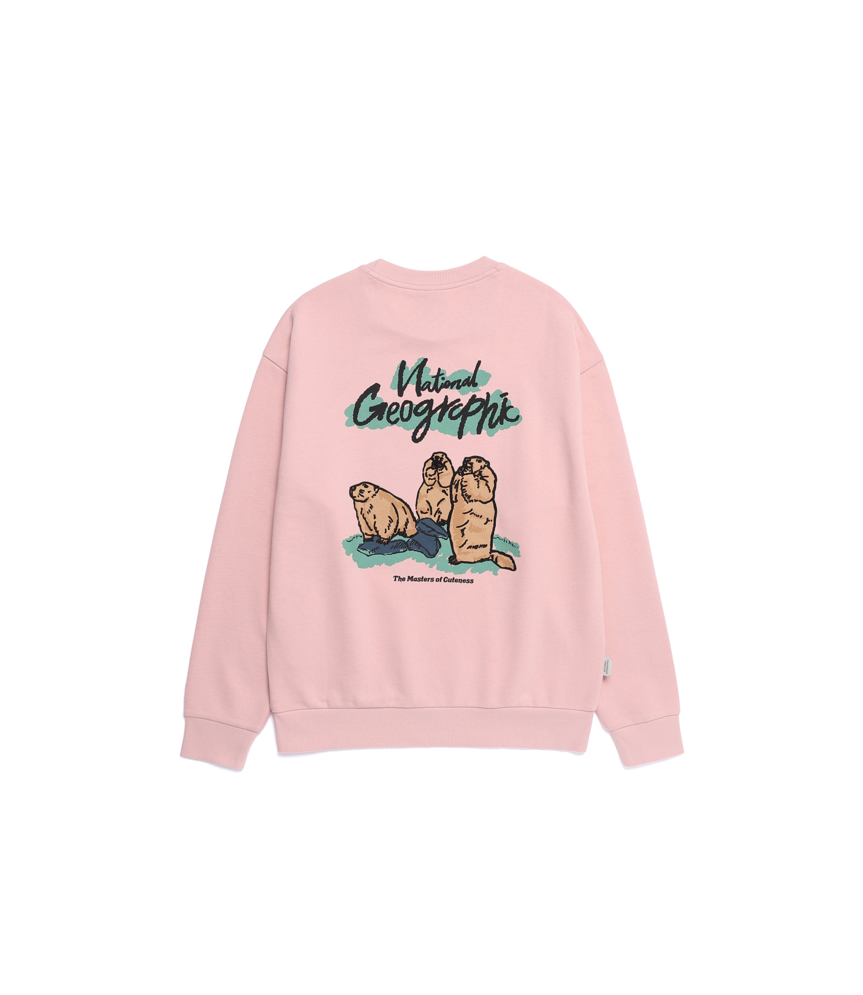 Unisex Animal Graphic Sweatshirt<br>PINK
