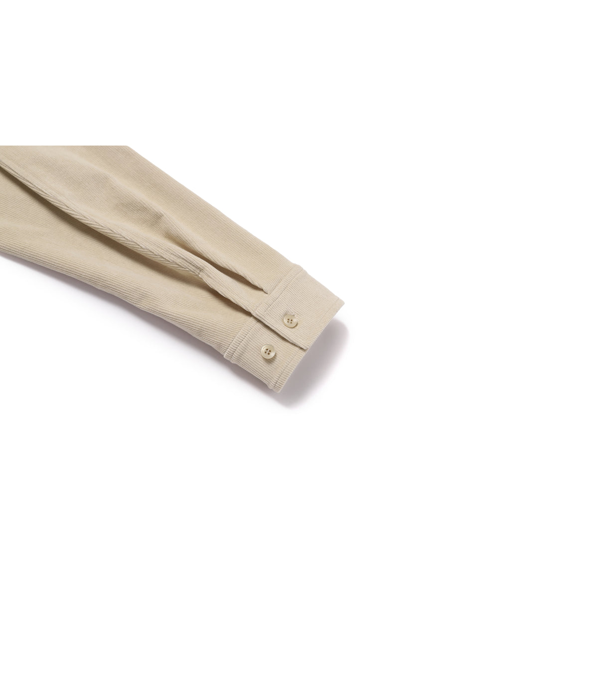 Unisex Corduroy Shirt-Style Jacket<br>SILVER BIRCH