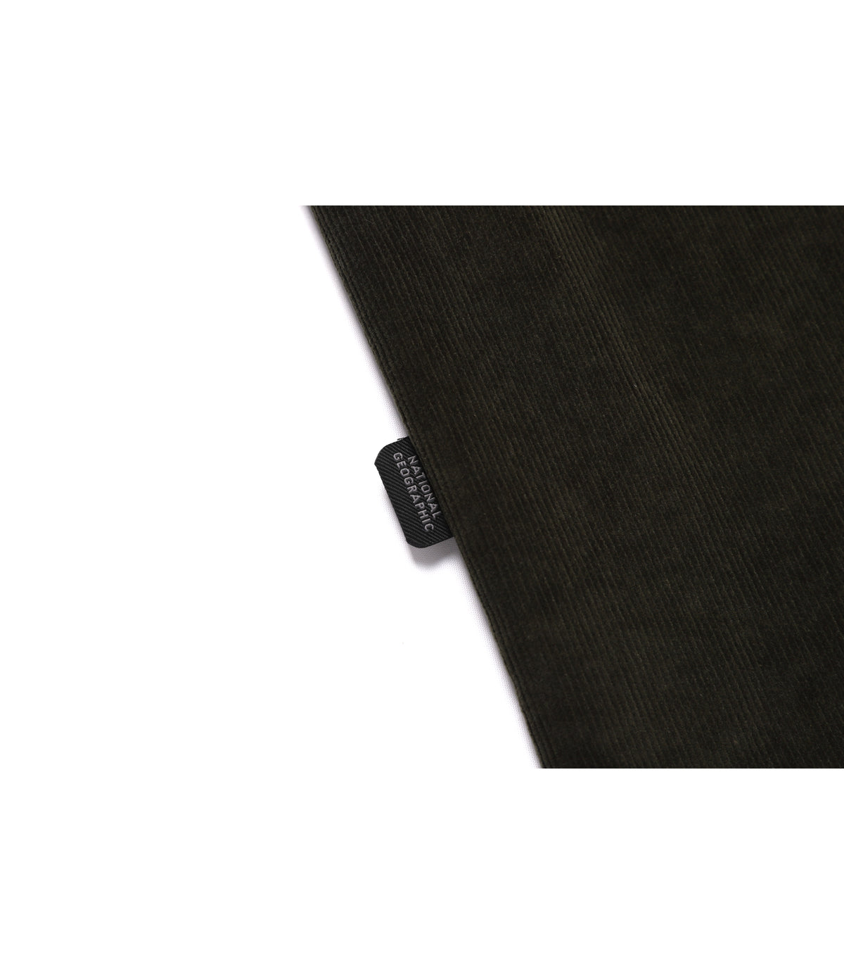 Unisex Corduroy Shirt-Style Jacket<br>CHARCOAL KHAKI