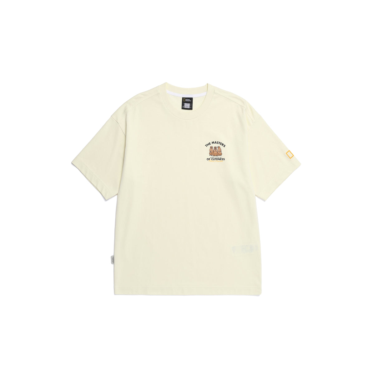 Unisex Animal Patch Short Sleeve Tee LIME National Geographic MY