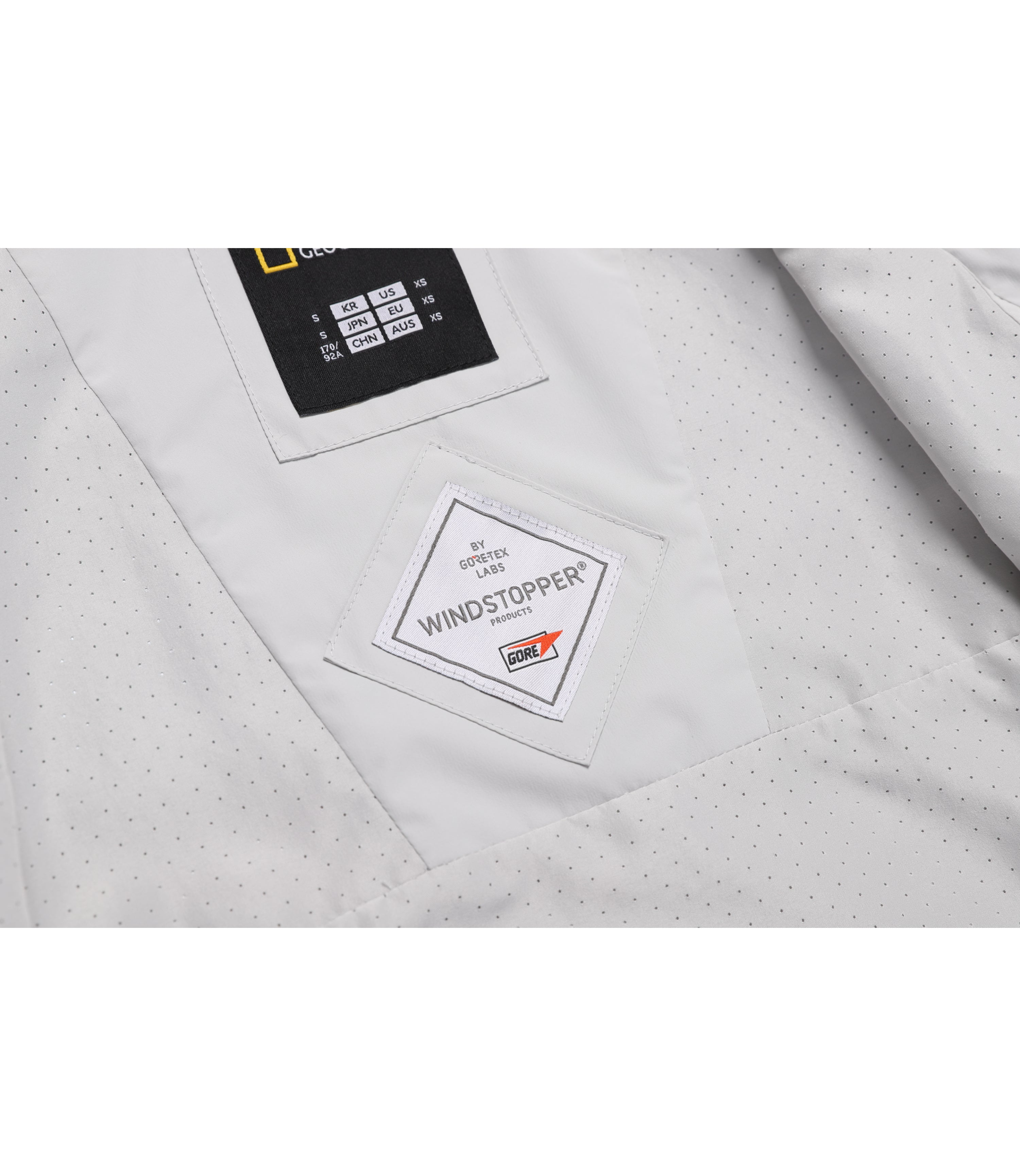 Unisex ATLAS Windstopper By Gore-Tex Labs 2-Layer Jacket<br>L/GREY