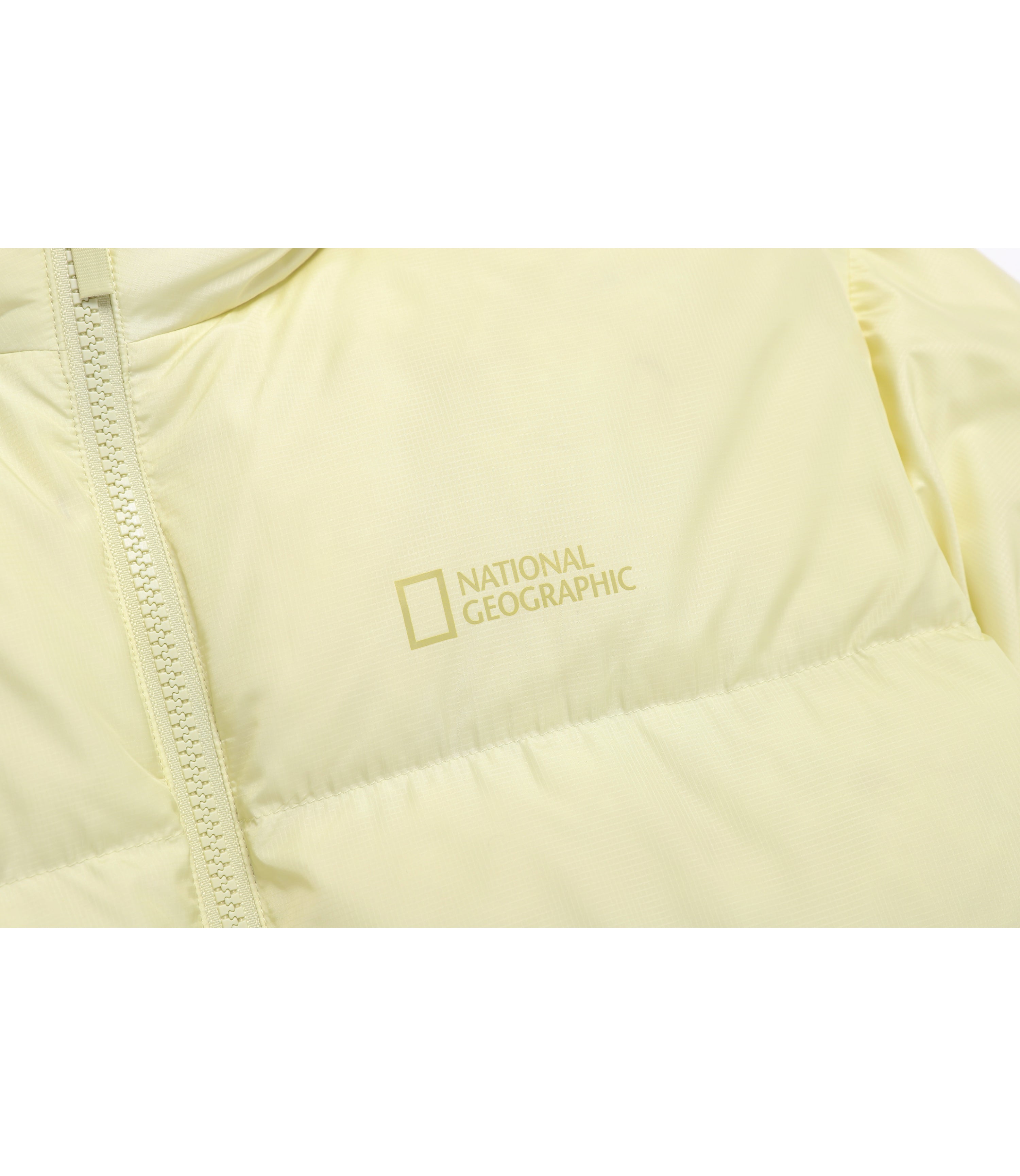 Unisex EIRA Short Length Hooded Goose Down Jumper<br>LIME