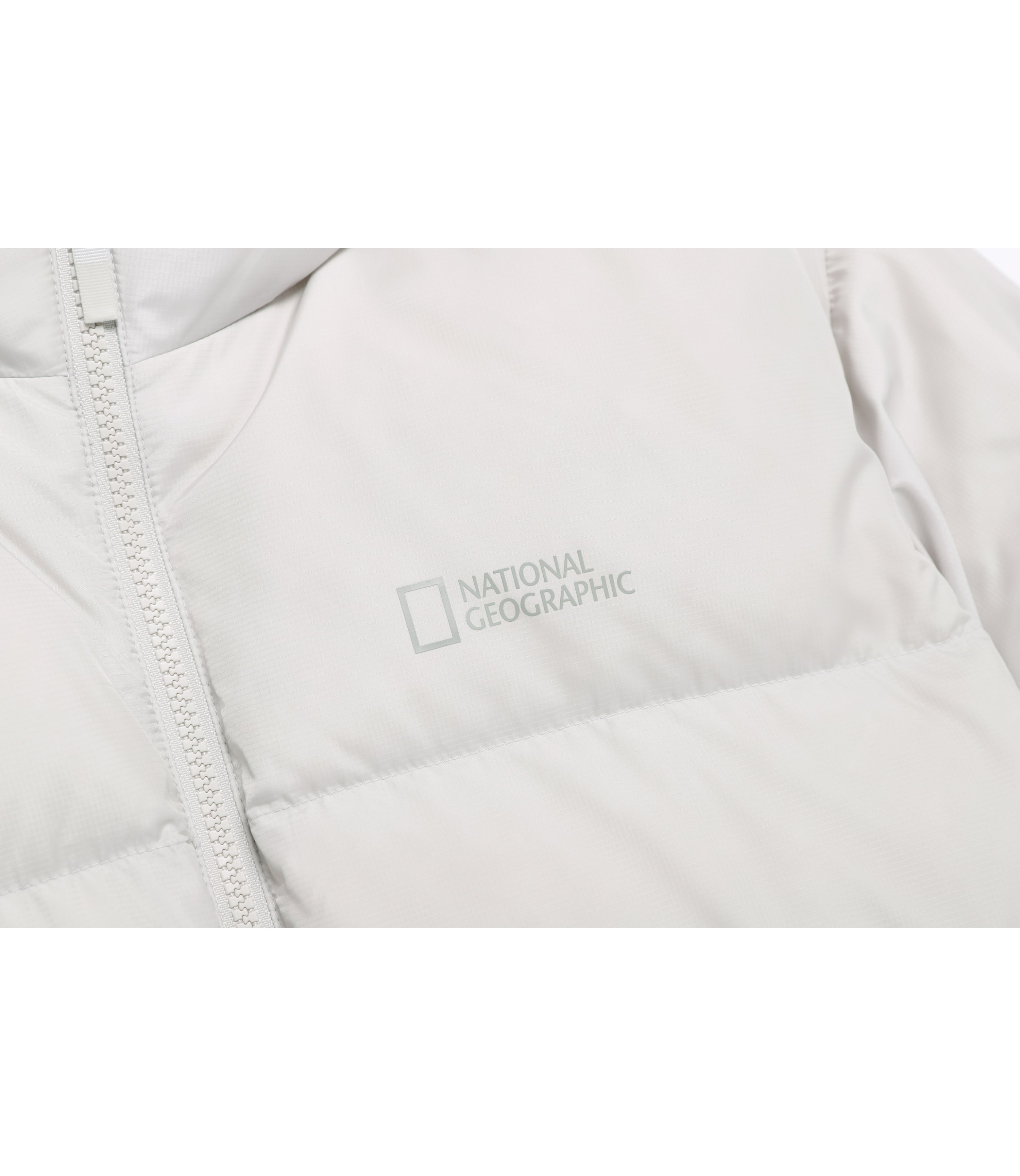 Unisex EIRA Short Length Hooded Goose Down Jumper<br>L/GREY