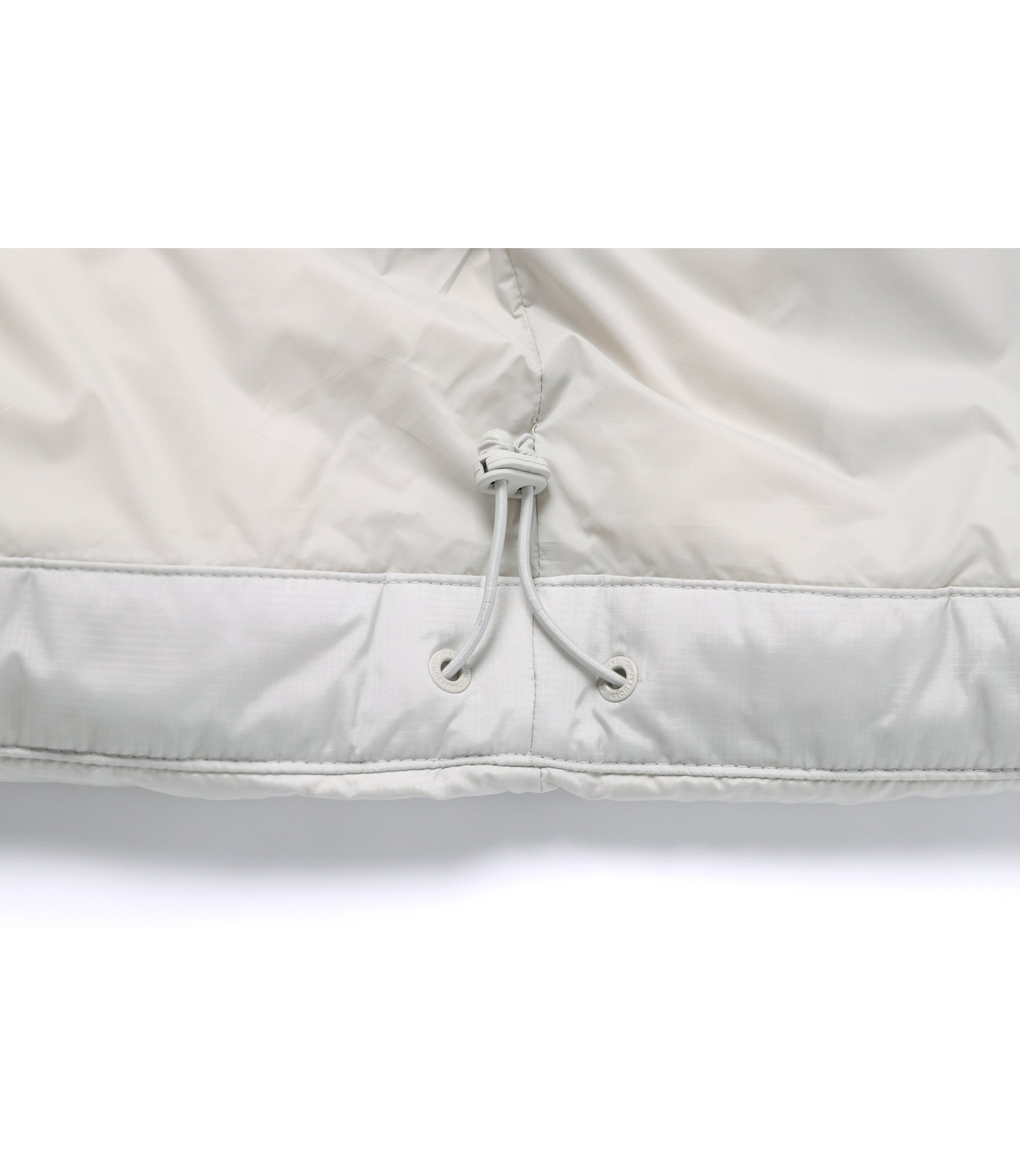 Unisex EIRA Short Length Hooded Goose Down Jumper<br>L/GREY