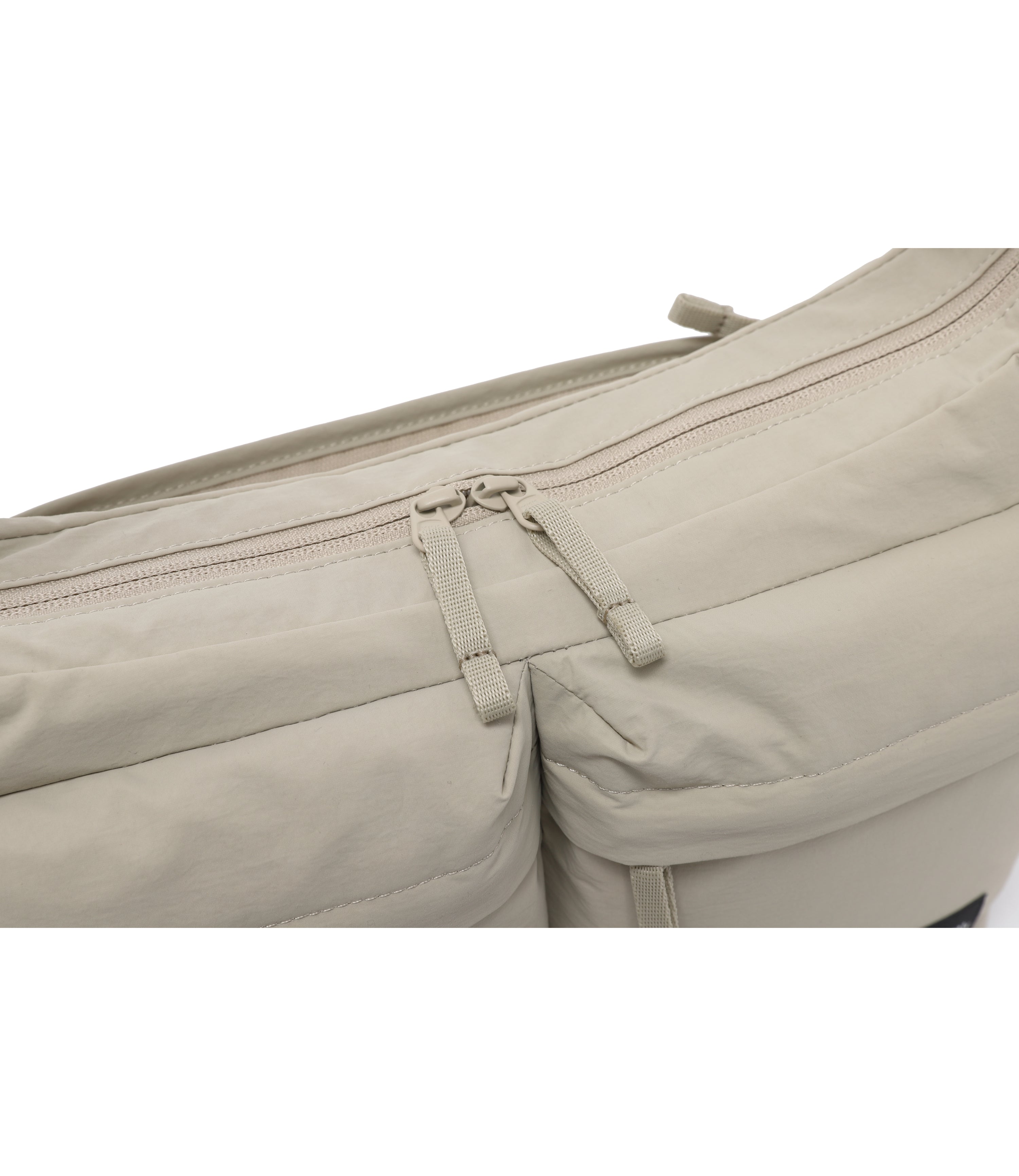 ADELIE Light Double Crossbody Bag<br>BEIGE
