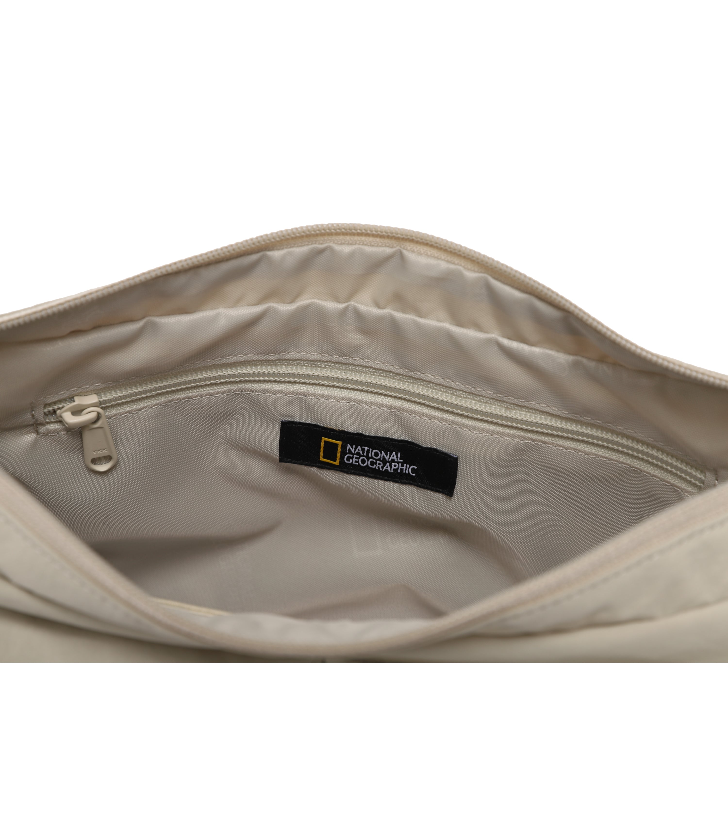 ADELIE Light Double Crossbody Bag<br>BEIGE
