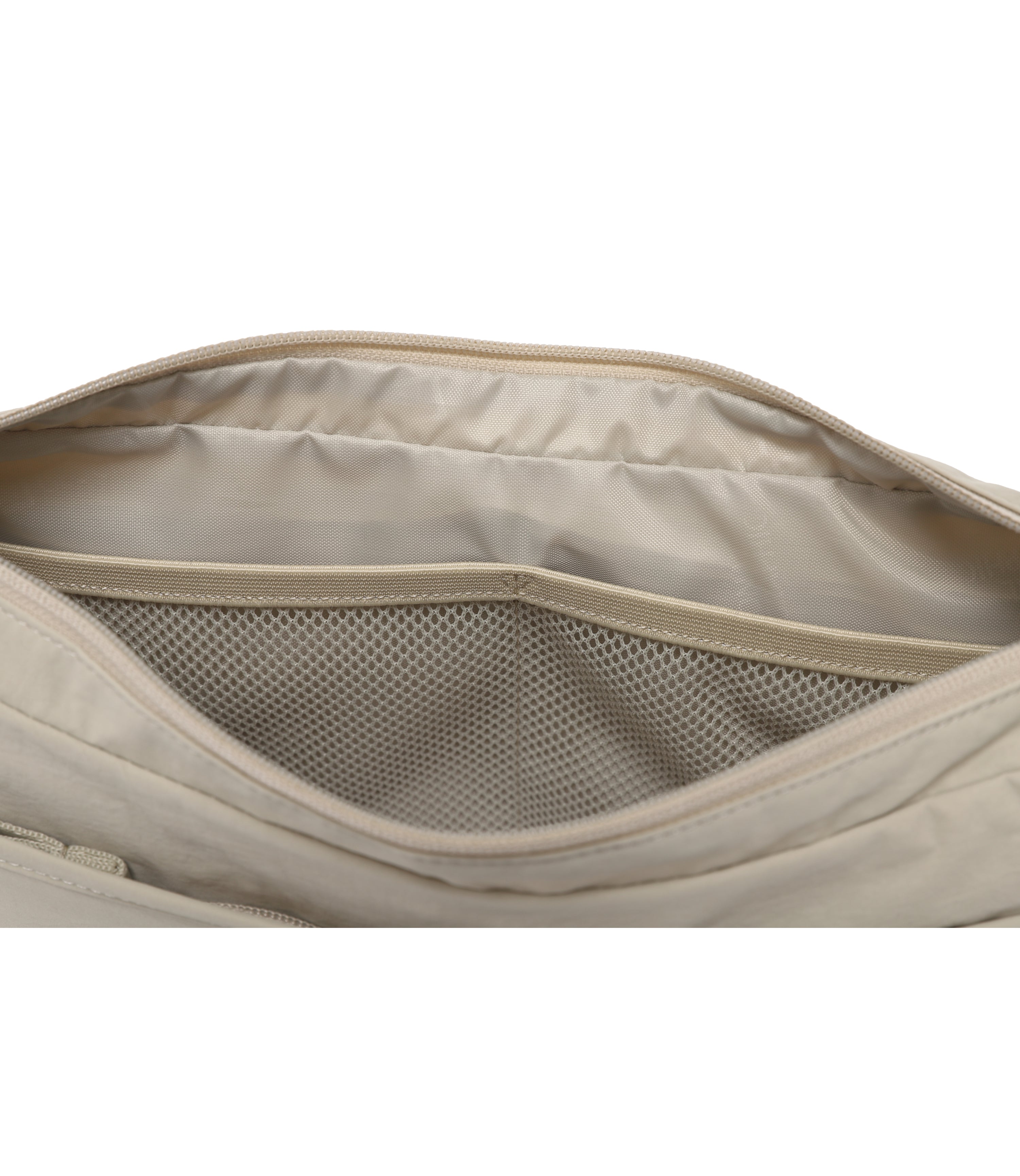 ADELIE Light Double Crossbody Bag<br>BEIGE