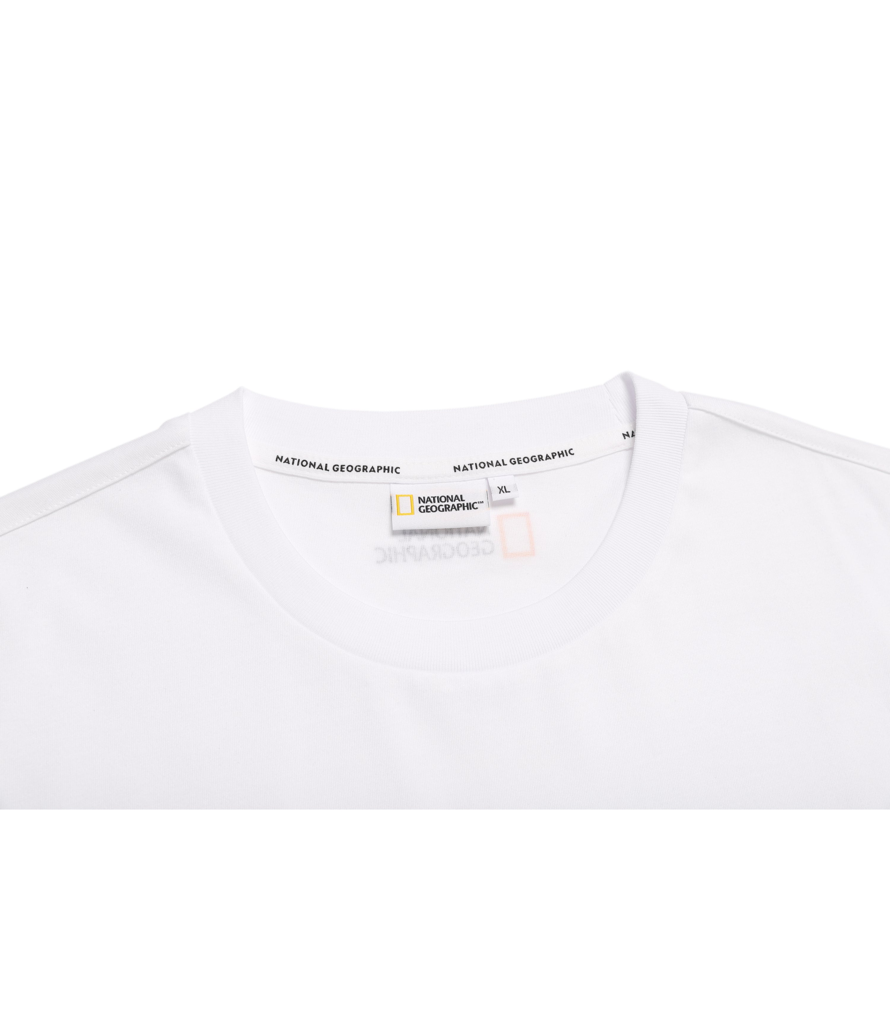 Unisex NEODY Small LOGO Short Sleeve Tee<br>WHITE