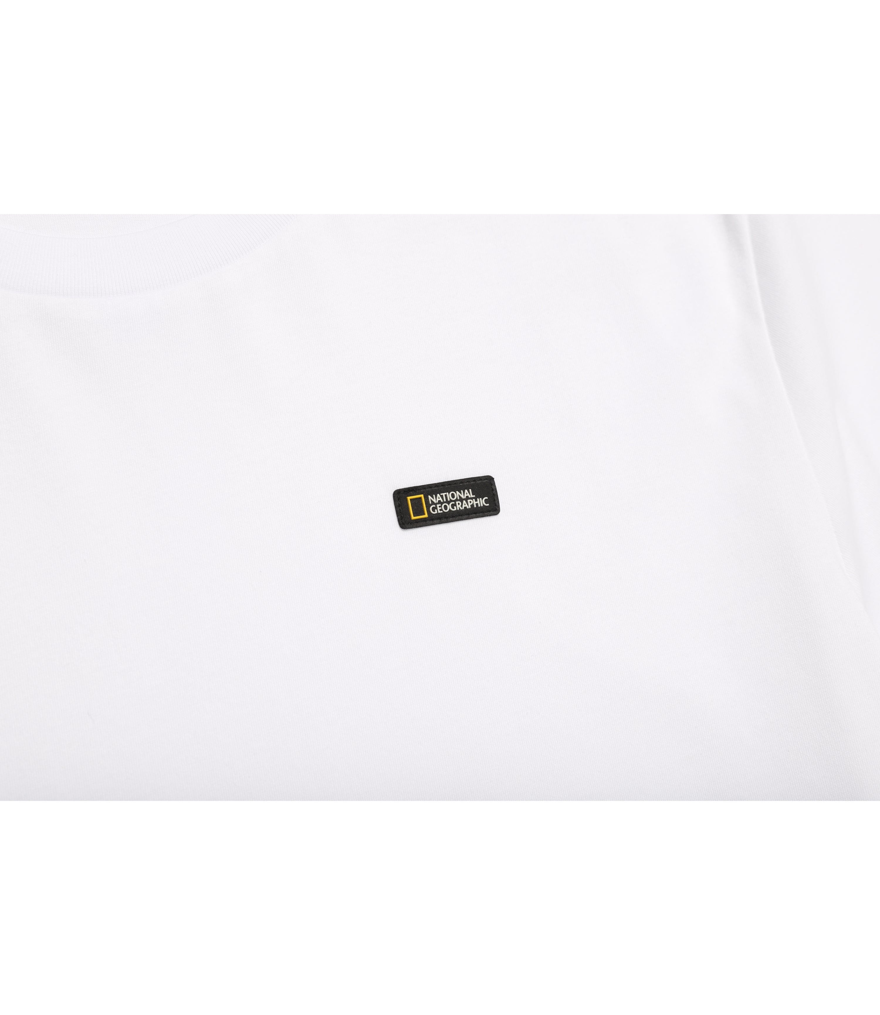 Unisex NEODY Small LOGO Short Sleeve Tee<br>WHITE