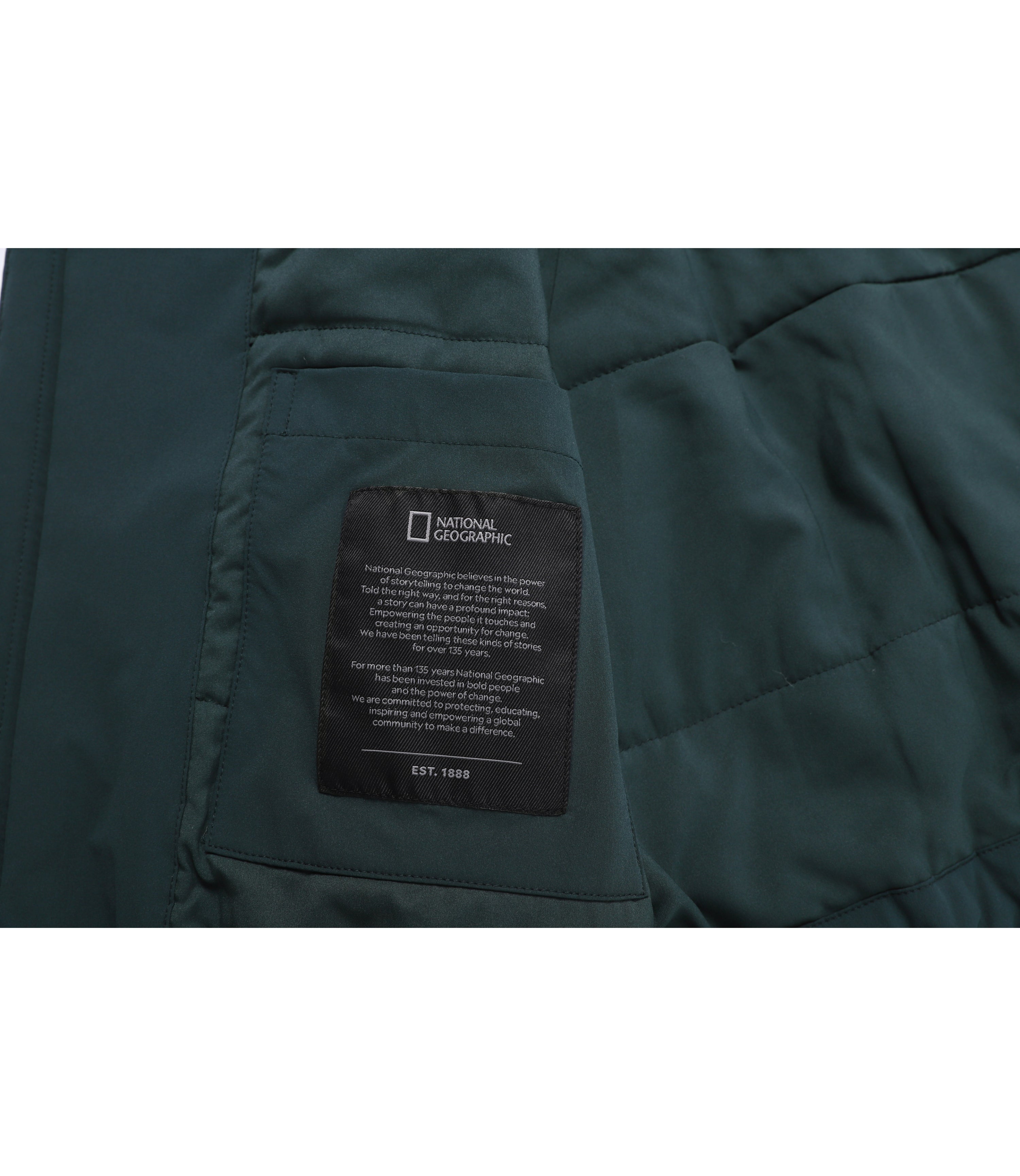 Unisex Lopura Wool Padded Jumper<br>D/GREEN