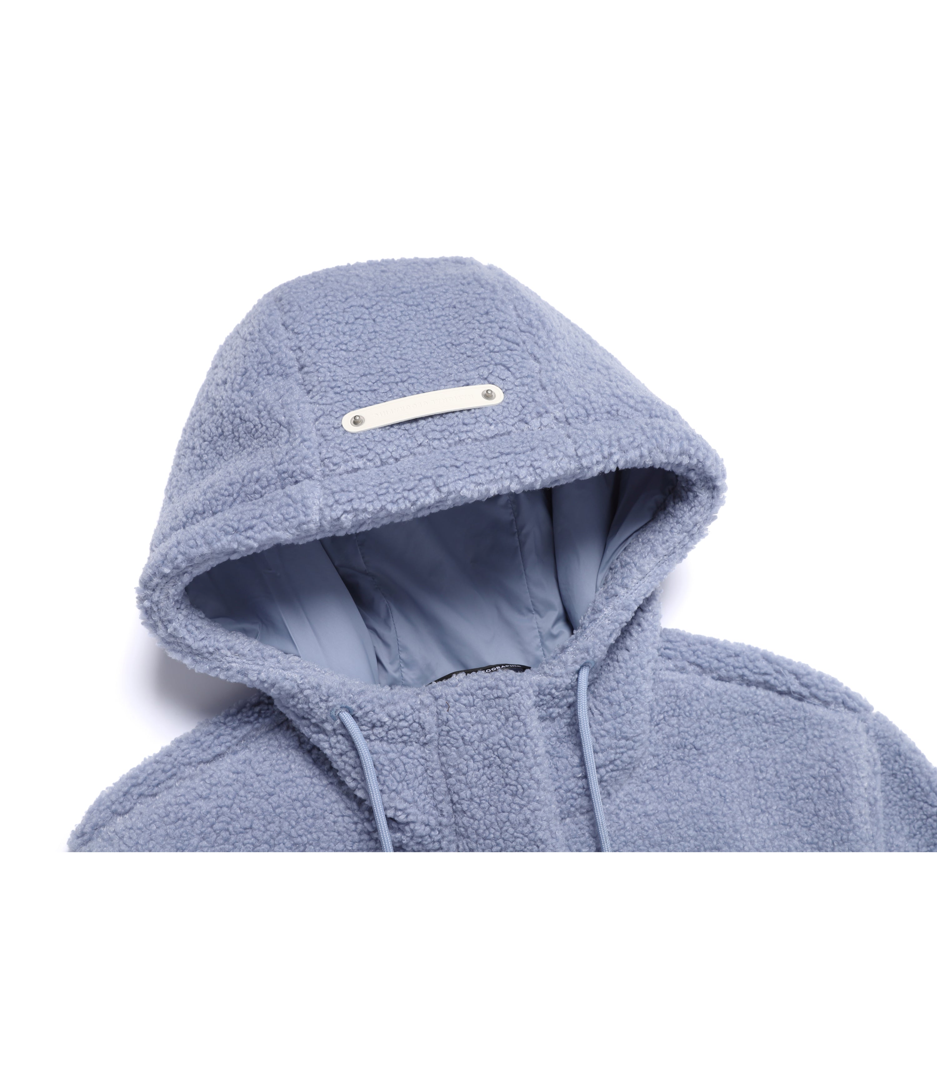 Women's Fleece Hooded Jumper<br>L/BLUE