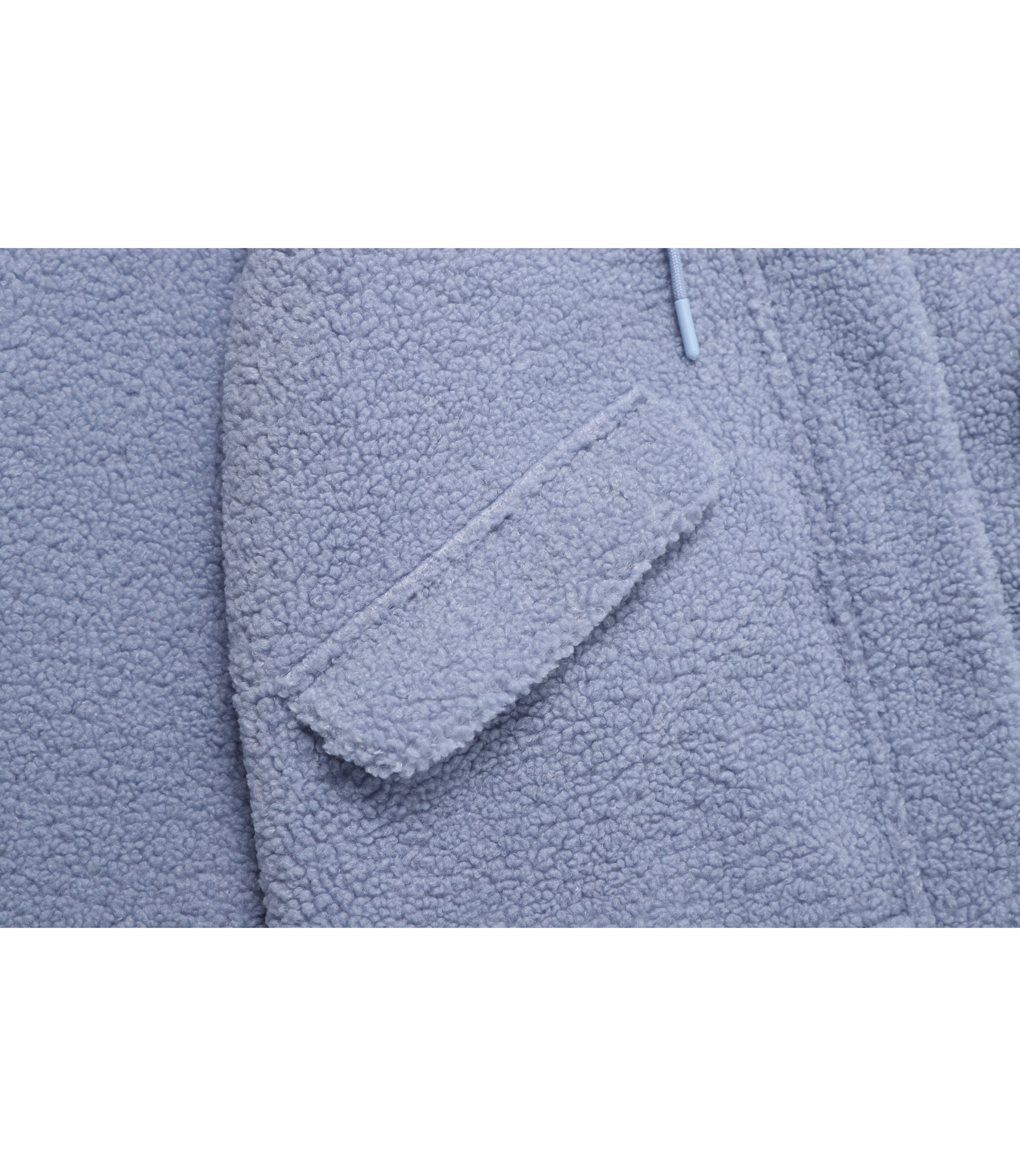 Women's Fleece Hooded Jumper<br>L/BLUE