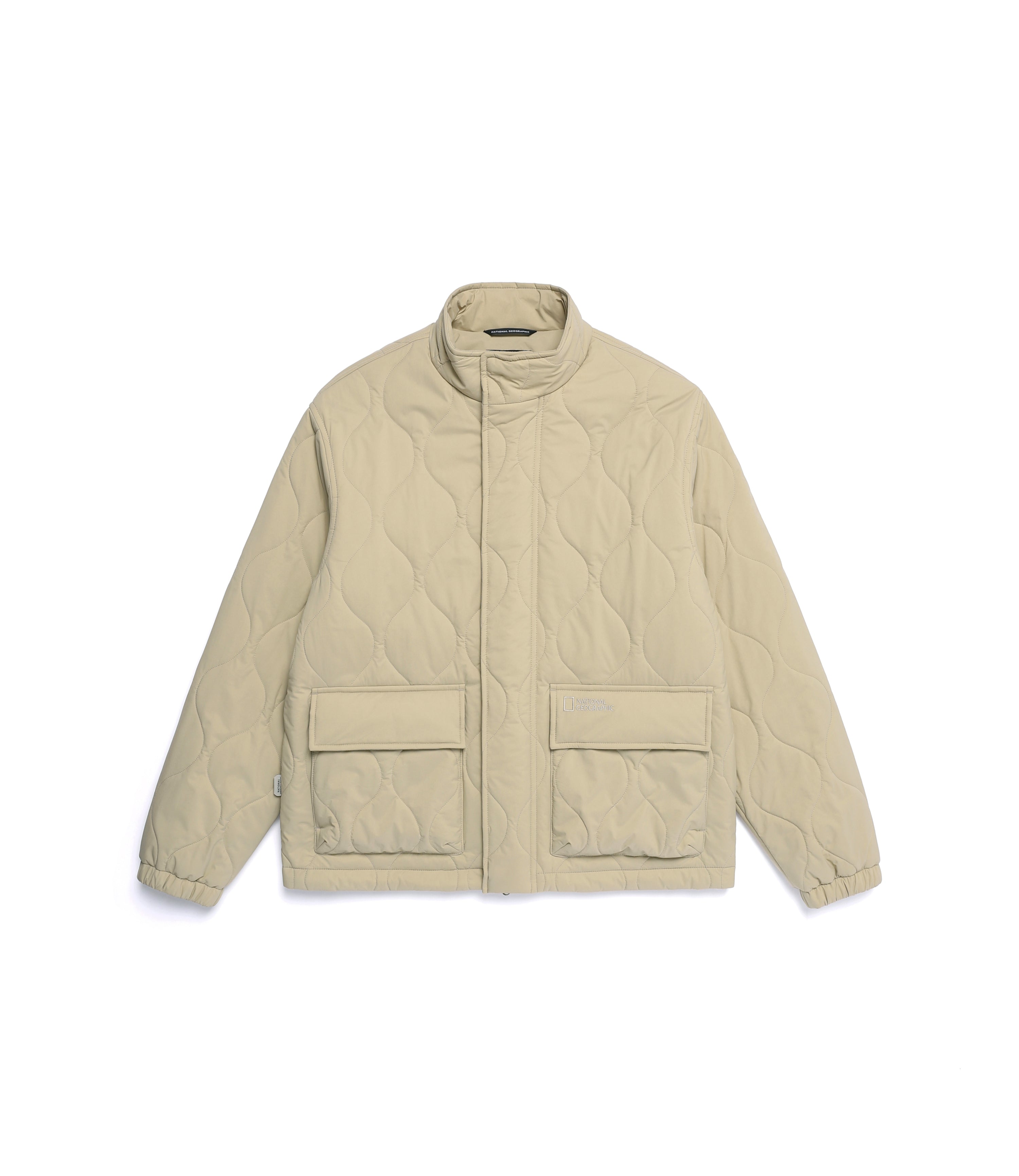 Unisex NRN Quilted Padding Jumper<br>MOURNING BEIGE