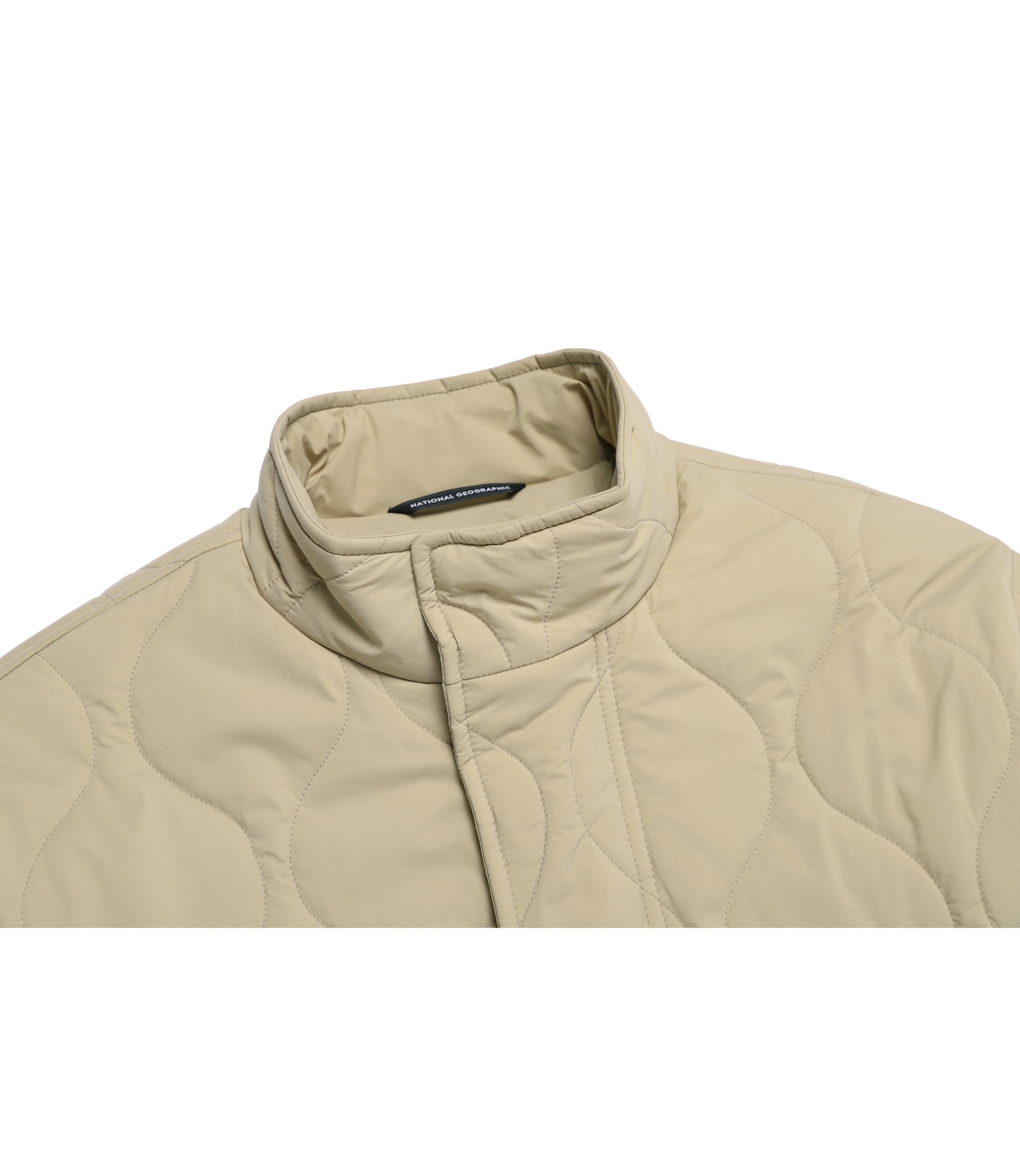 Unisex NRN Quilted Padding Jumper<br>MOURNING BEIGE