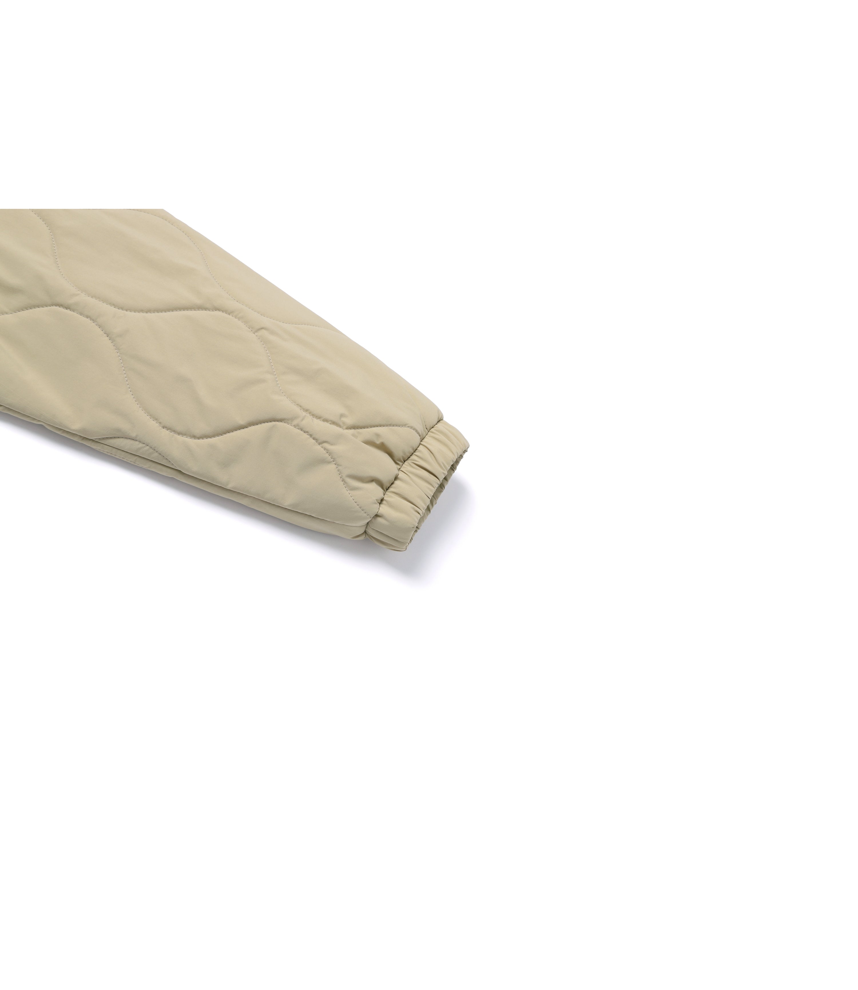 Unisex NRN Quilted Padding Jumper<br>MOURNING BEIGE
