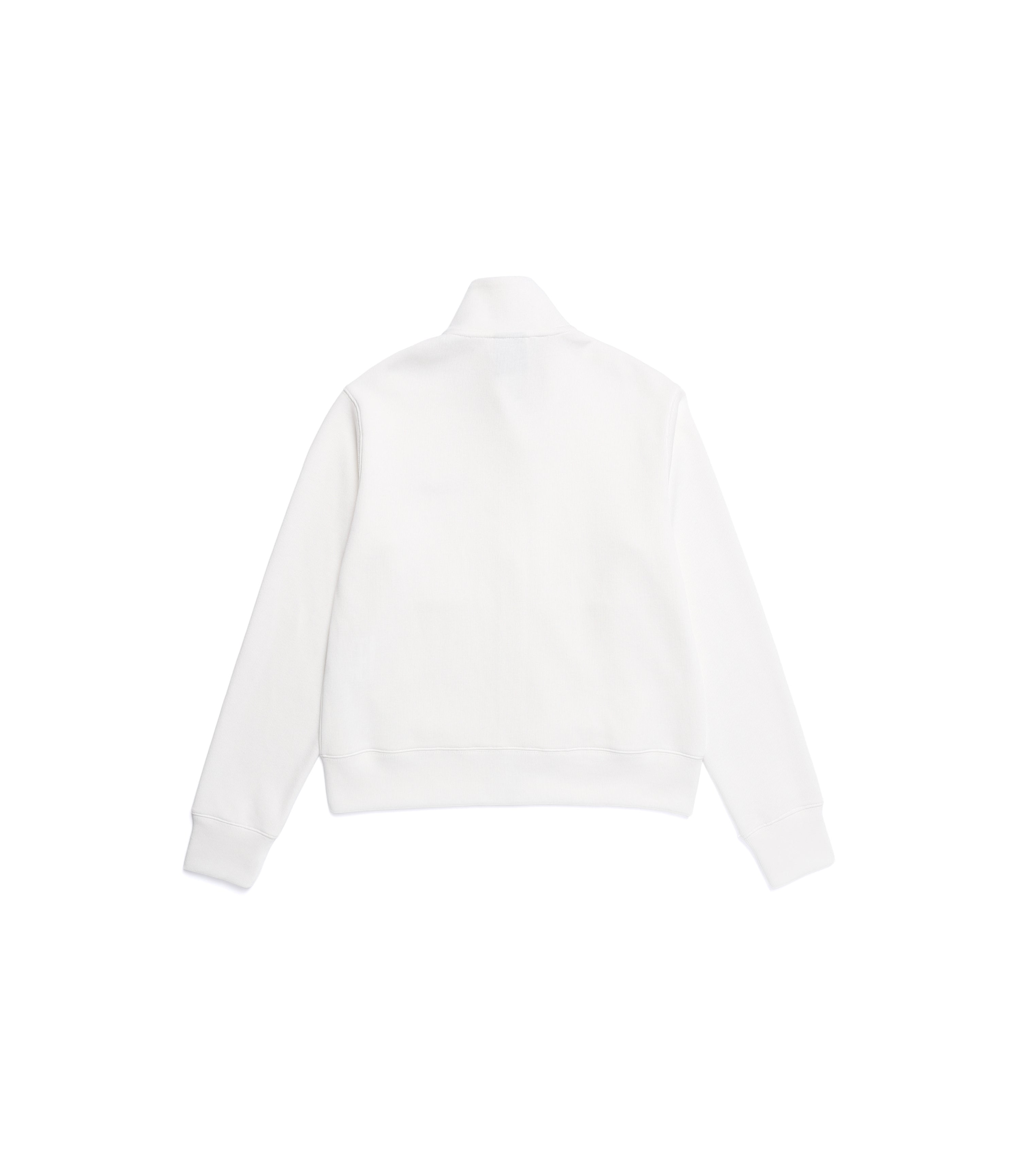 Women's Mars Training Full Zip-Up Jacket<br>O/WHITE