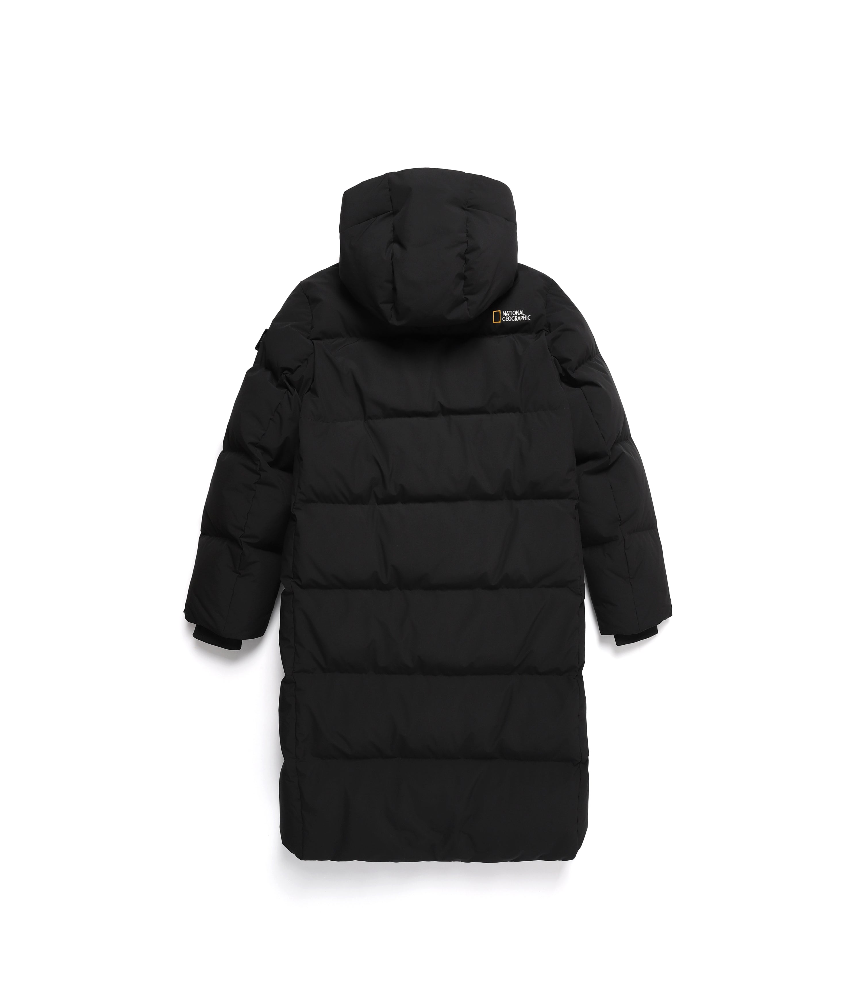 Unisex CAYMAN Pro Long Goose Down Jacket<br>CARBON BLACK