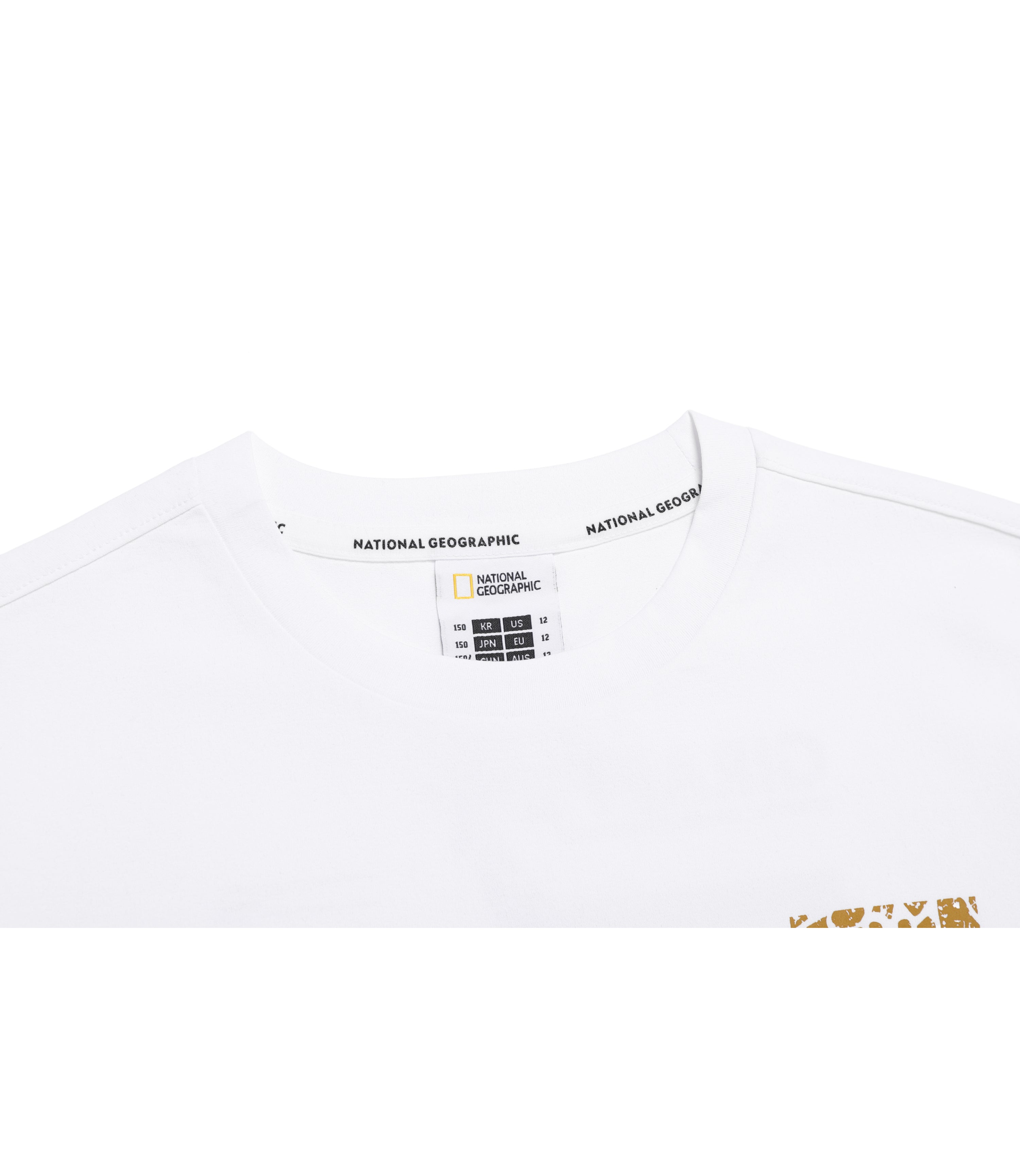 Kid's Cooling Safari Graphic Short Sleeve Tee<br>WHITE