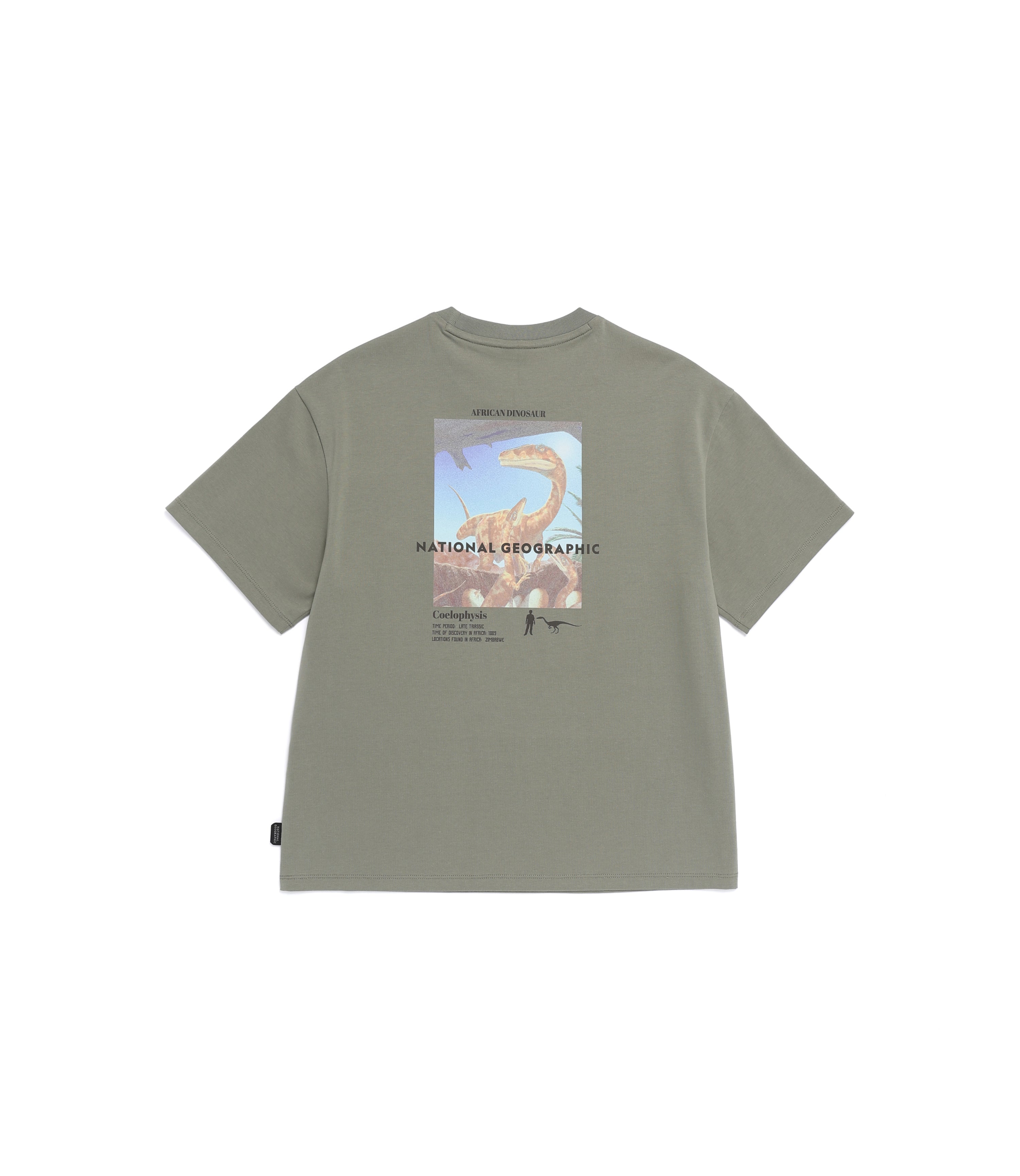Kid's Adventure Graphic Short Sleeve Tee<br>KHAKI