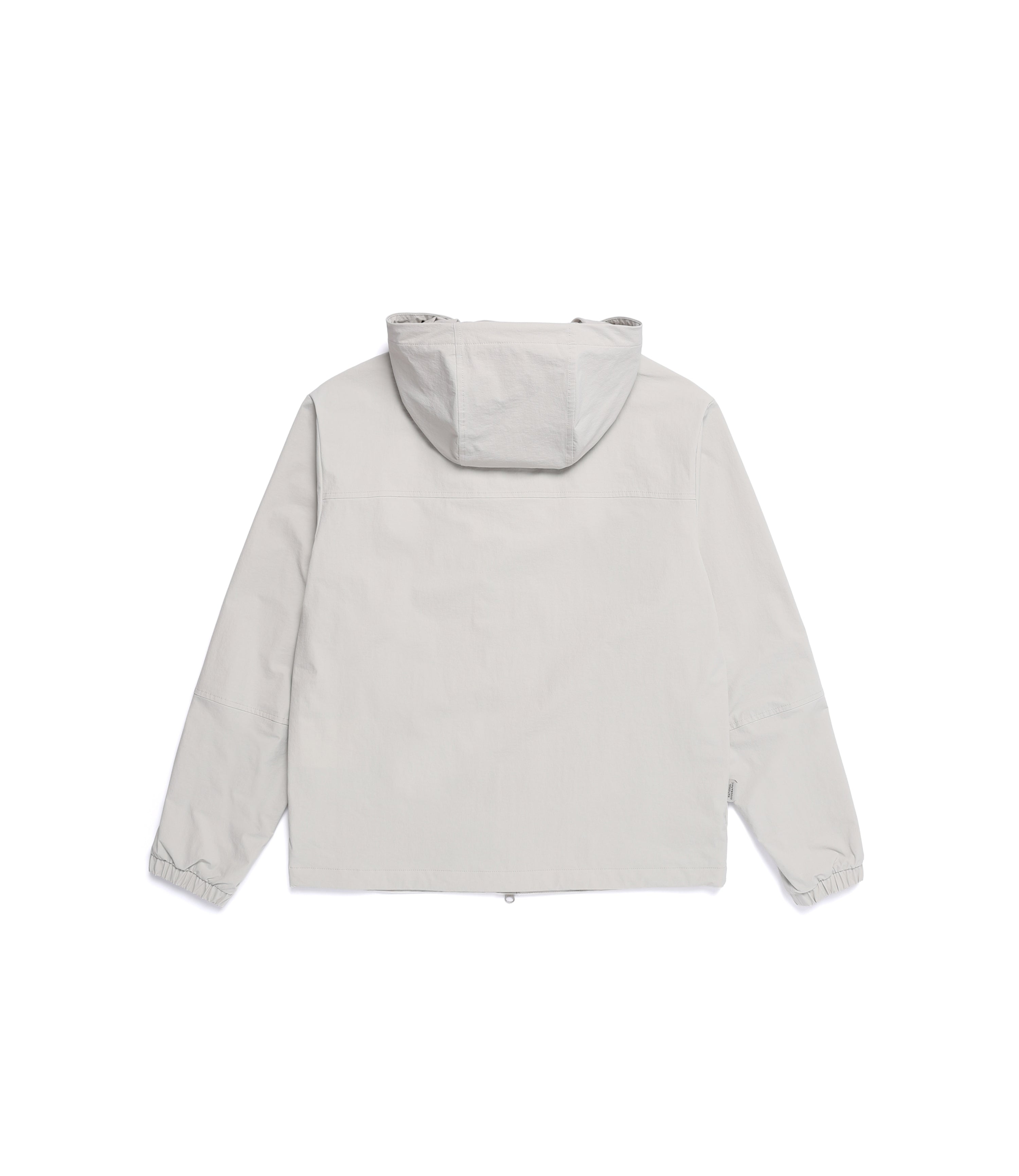 Unisex ARCHELON Woven Stretch Zip-Up Hoodie<br>L/GREY