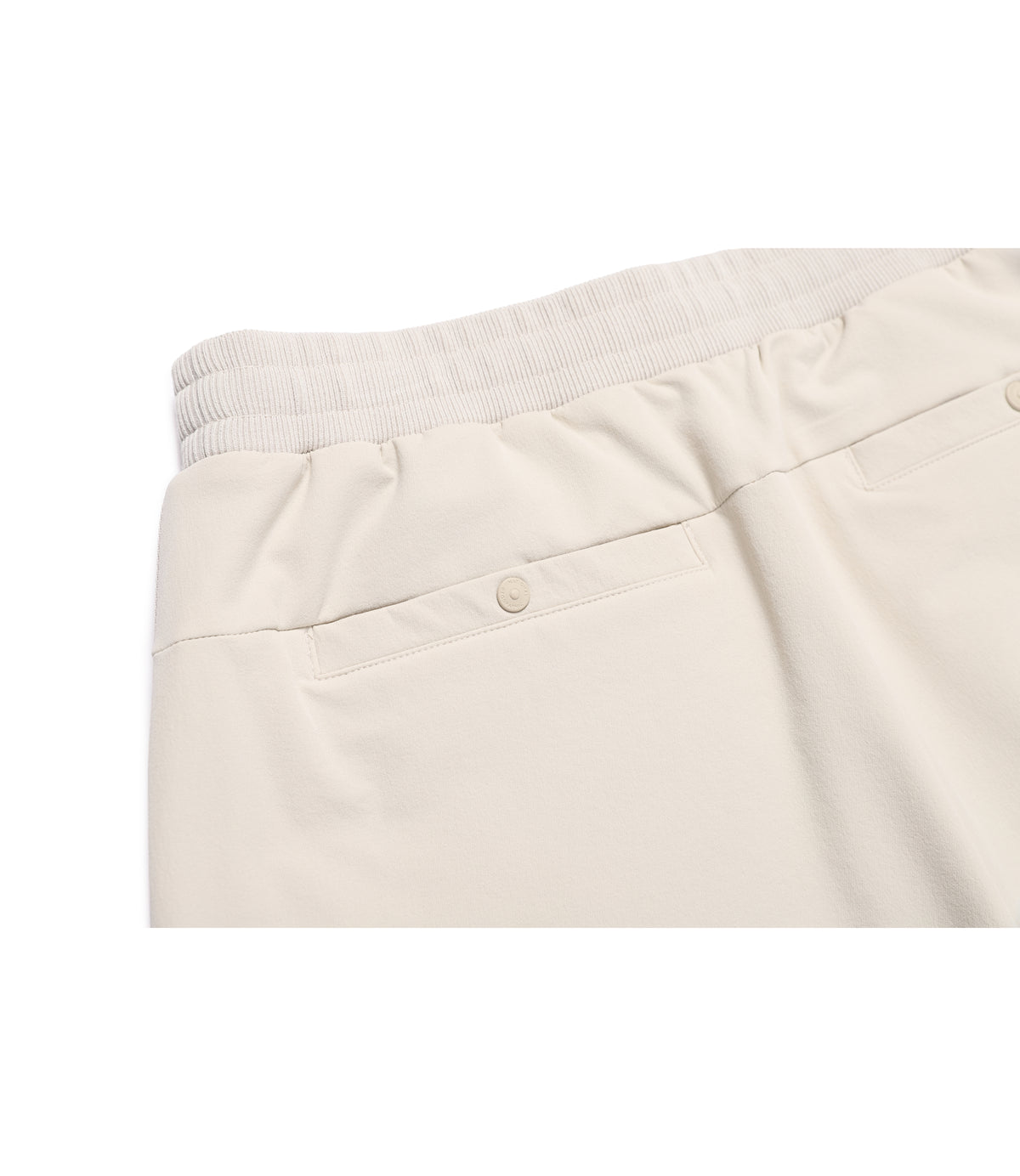 Women's ARCHELON Double-Warm Brushed Woven Relax Fit Straight Pants<br>SILVER BIRCH