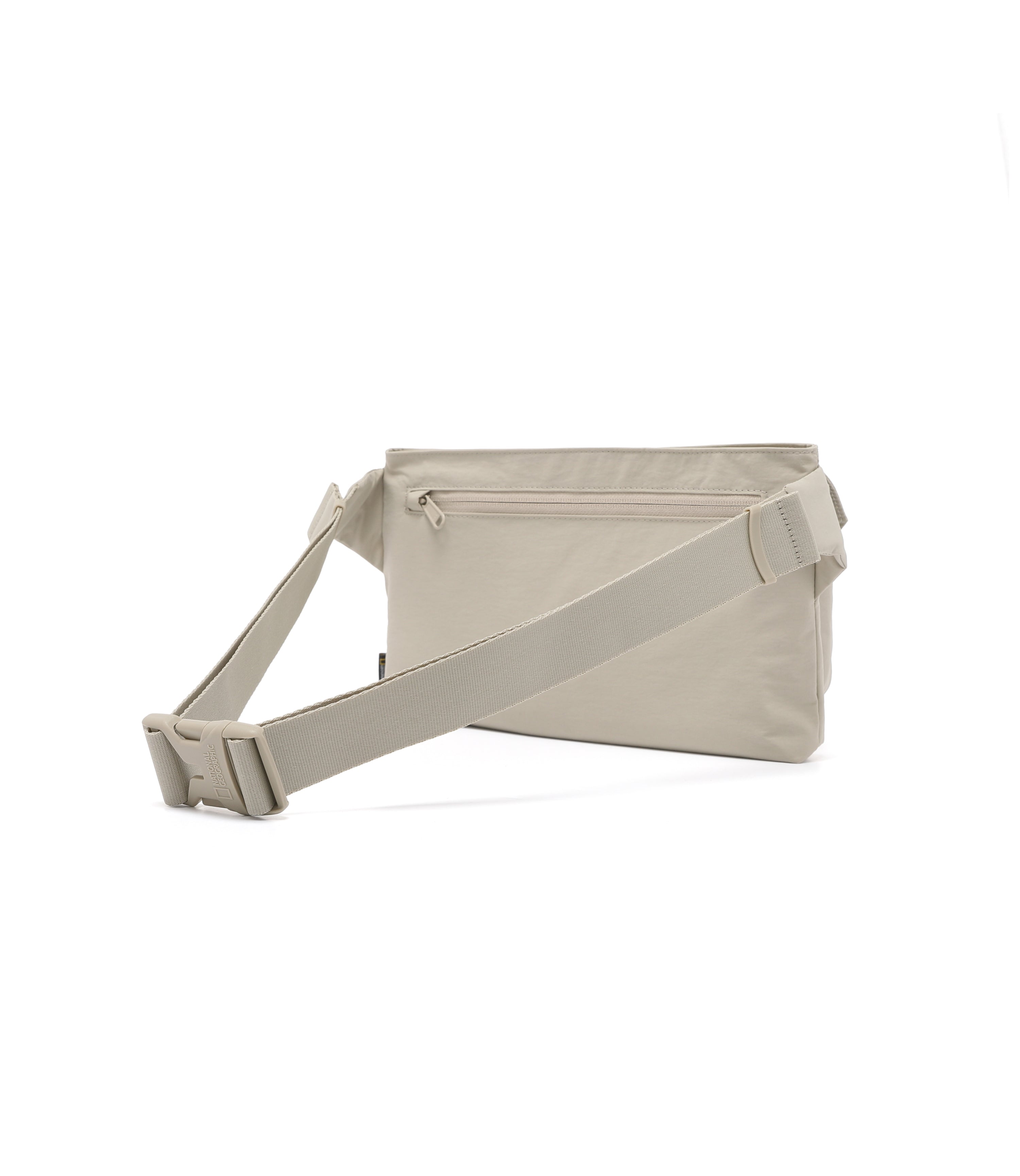 ADELIE Light Wide Crossbody Bag<br>BEIGE