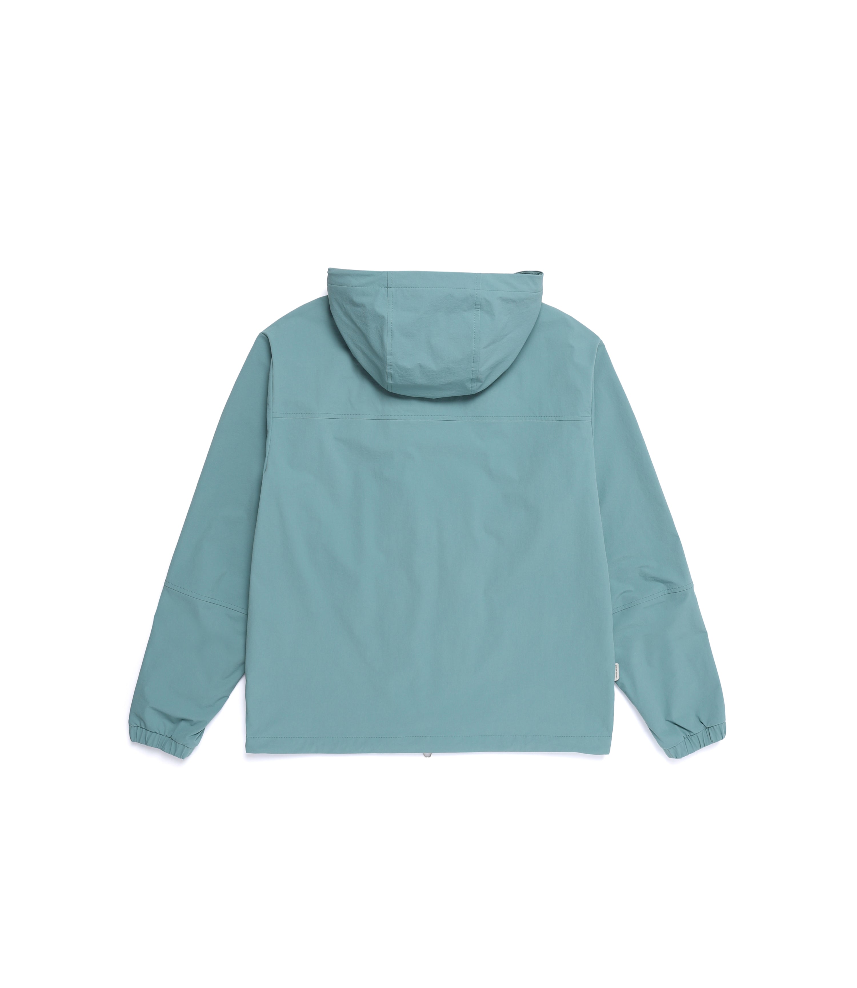 Unisex ARCHELON Woven Stretch Zip-Up Hoodie<br>LIGHT TEAL GREEN