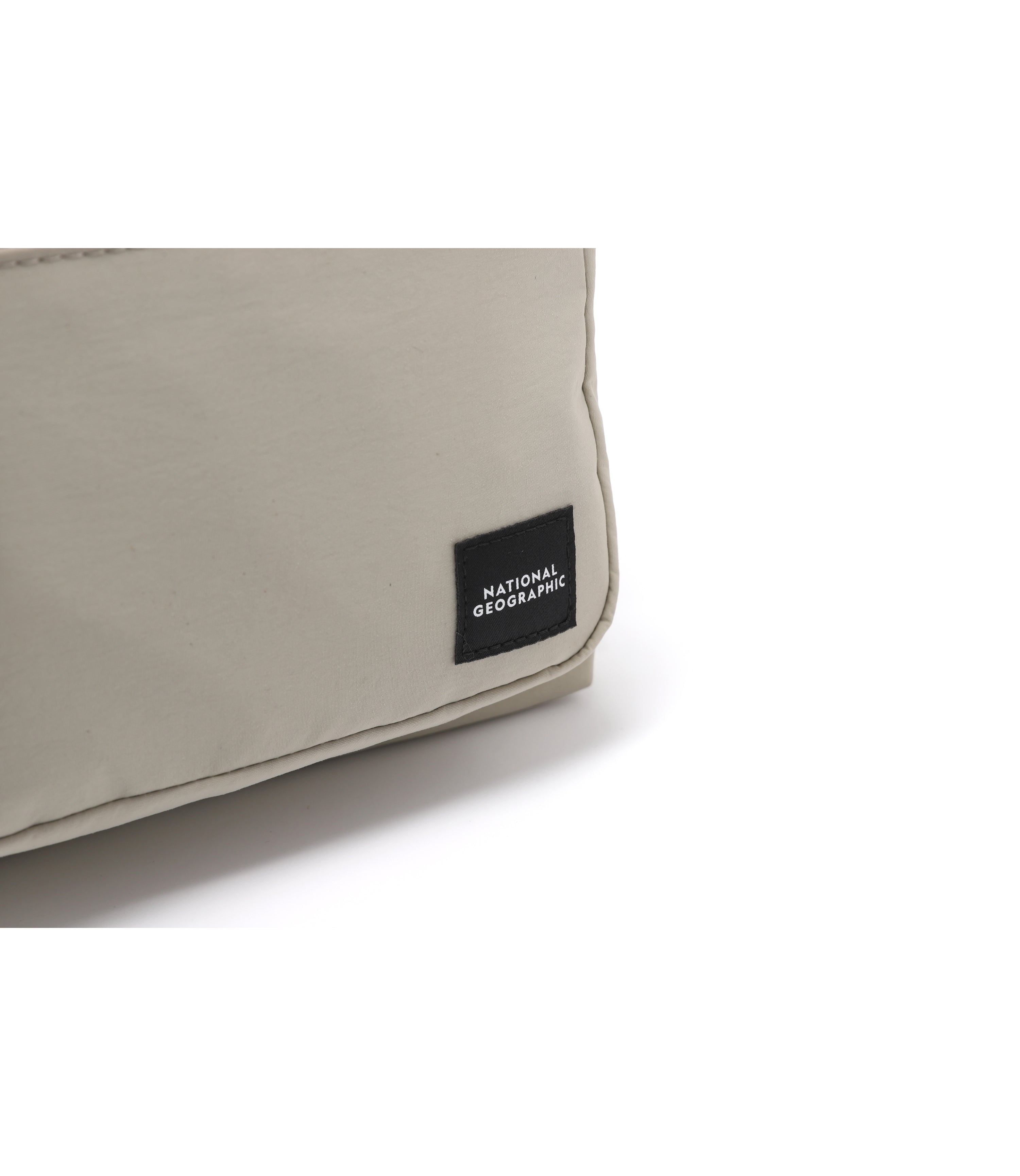 ADELIE Light Wide Crossbody Bag<br>BEIGE
